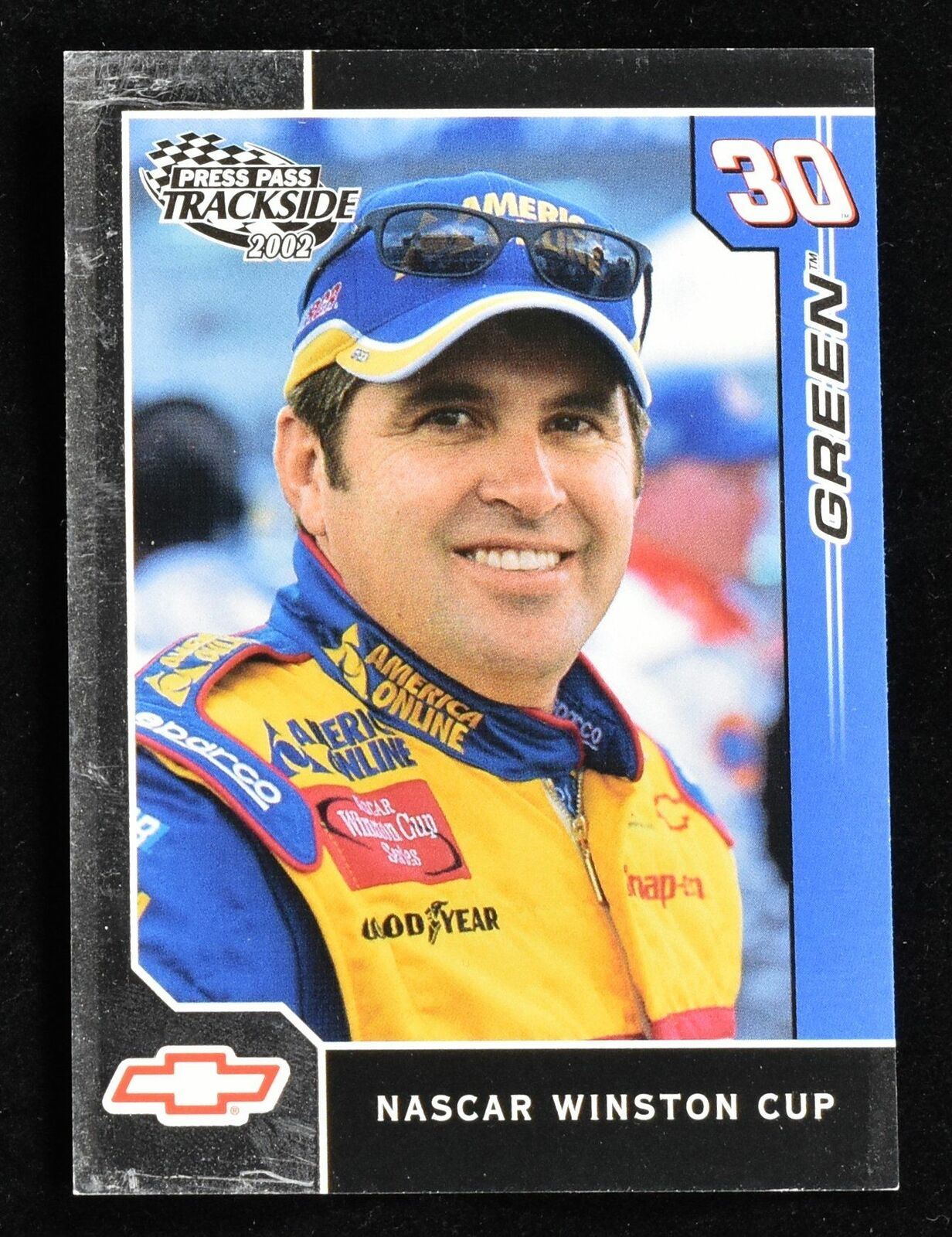 Jeff Green No. 4 Nascar Racing Card 2002