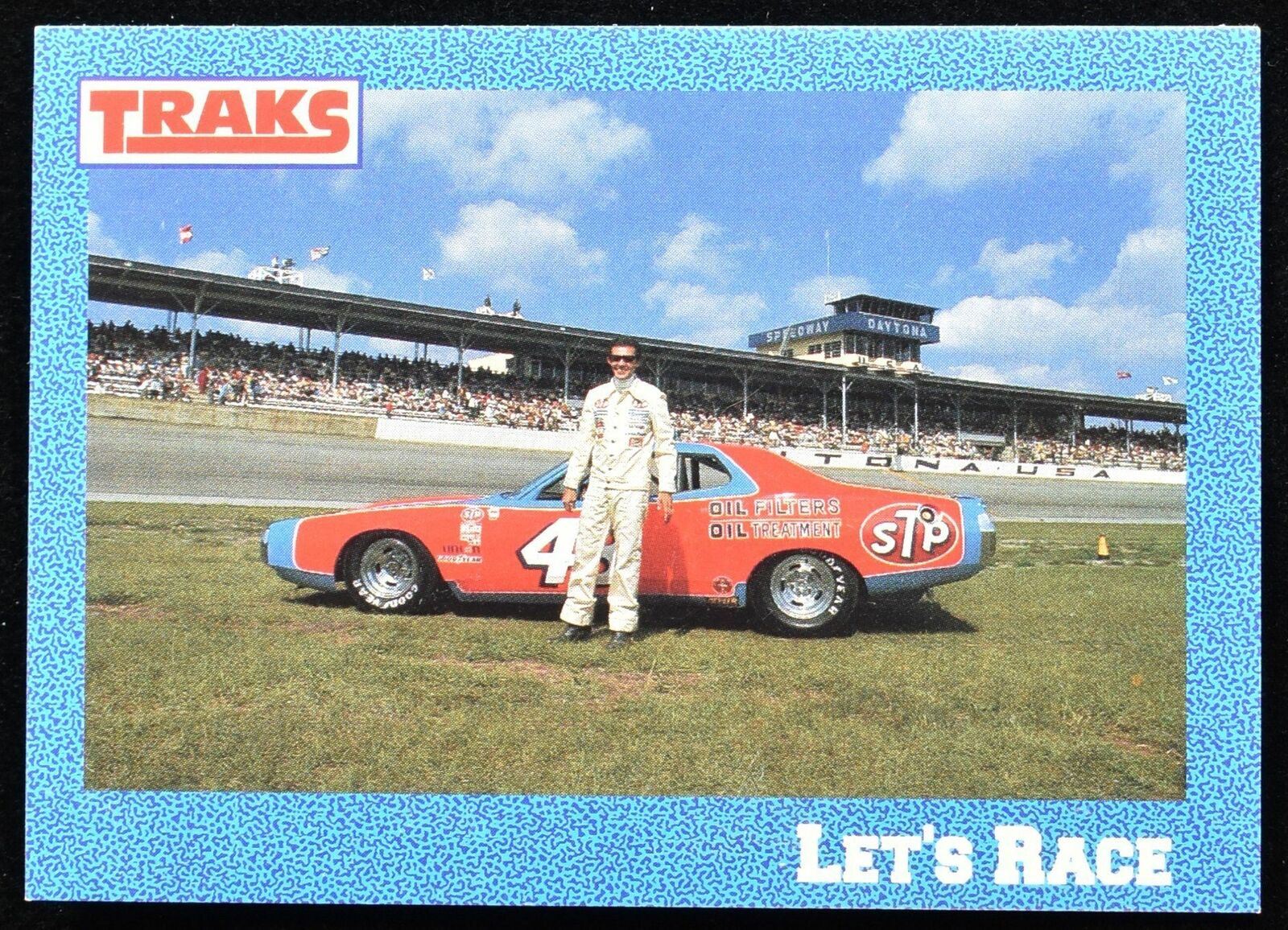 Traks Racing Cards 1991 No. 4 Lets Race