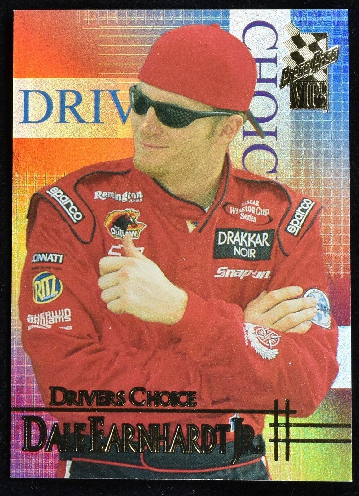 Dale Earnhardt Jr. Drivers Choice Nascar Racing Card DC 4/9 Press Pass 2002