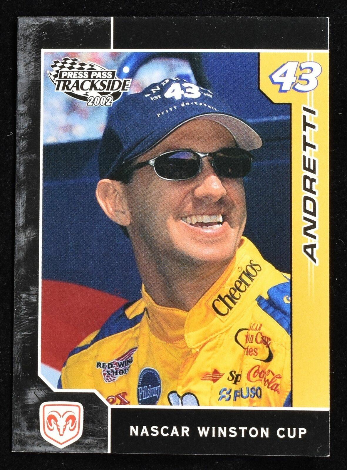 John Andretti No. 28 Nascar 2002 Racing card