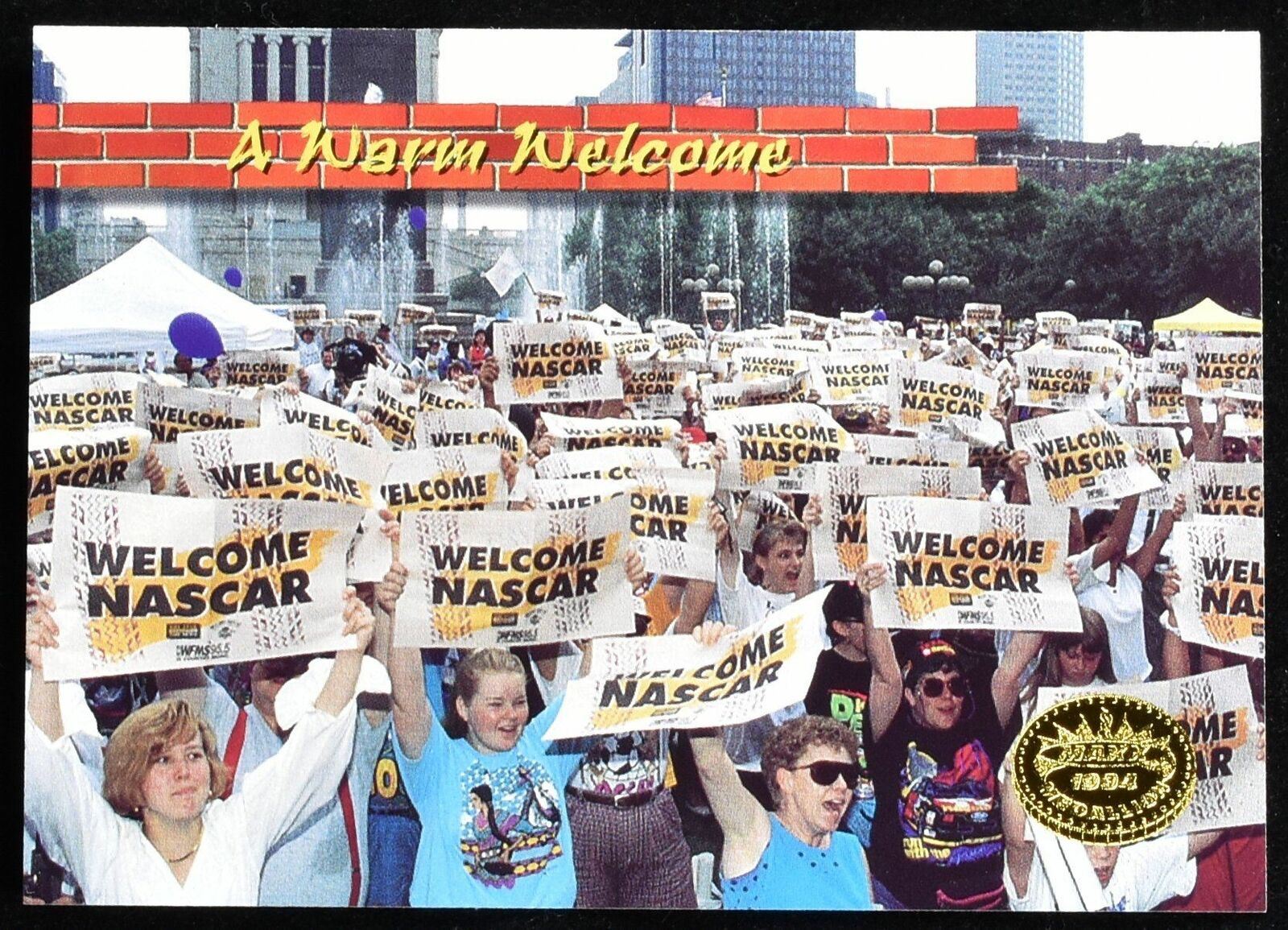 Nascar Racing Card 1994 A Warm Welcome 42