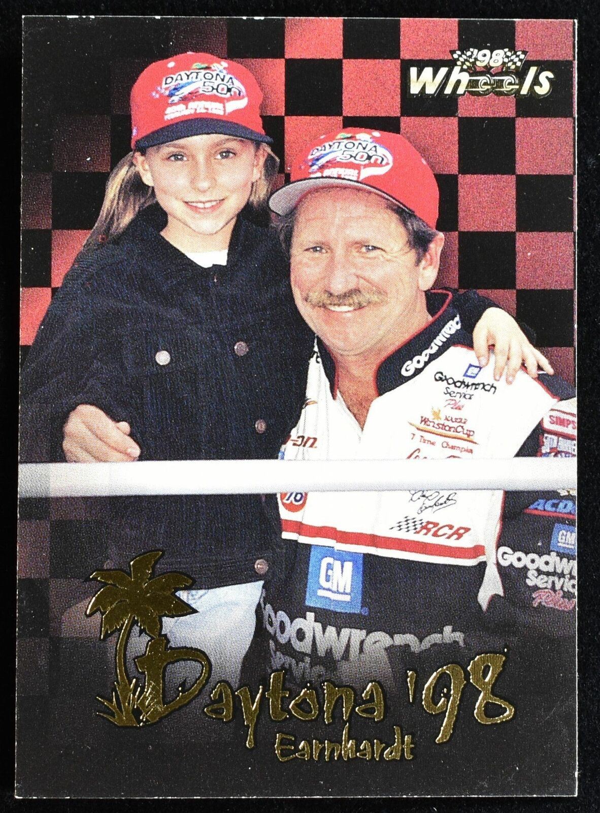 Dale Earnhardt 1998 Daytona Nascar Racing Card no. 83