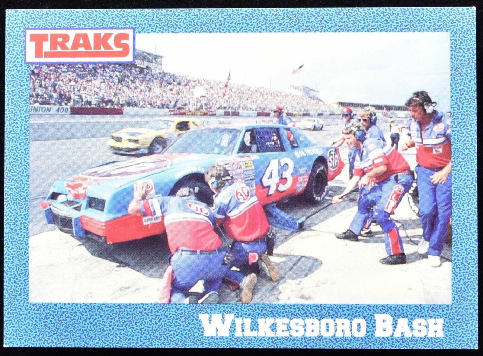 Traks Racing Cards 1991 No. 33 Wilkesboro Bash