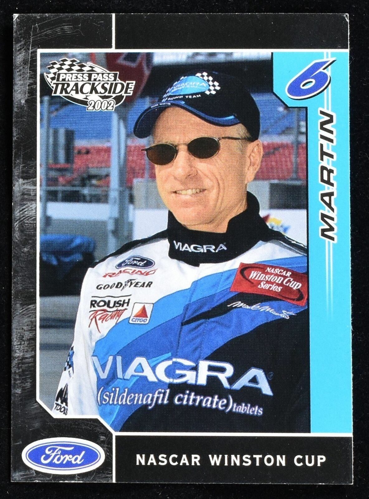 Mark Martin No. 23 Nascar Racing Card Press pass