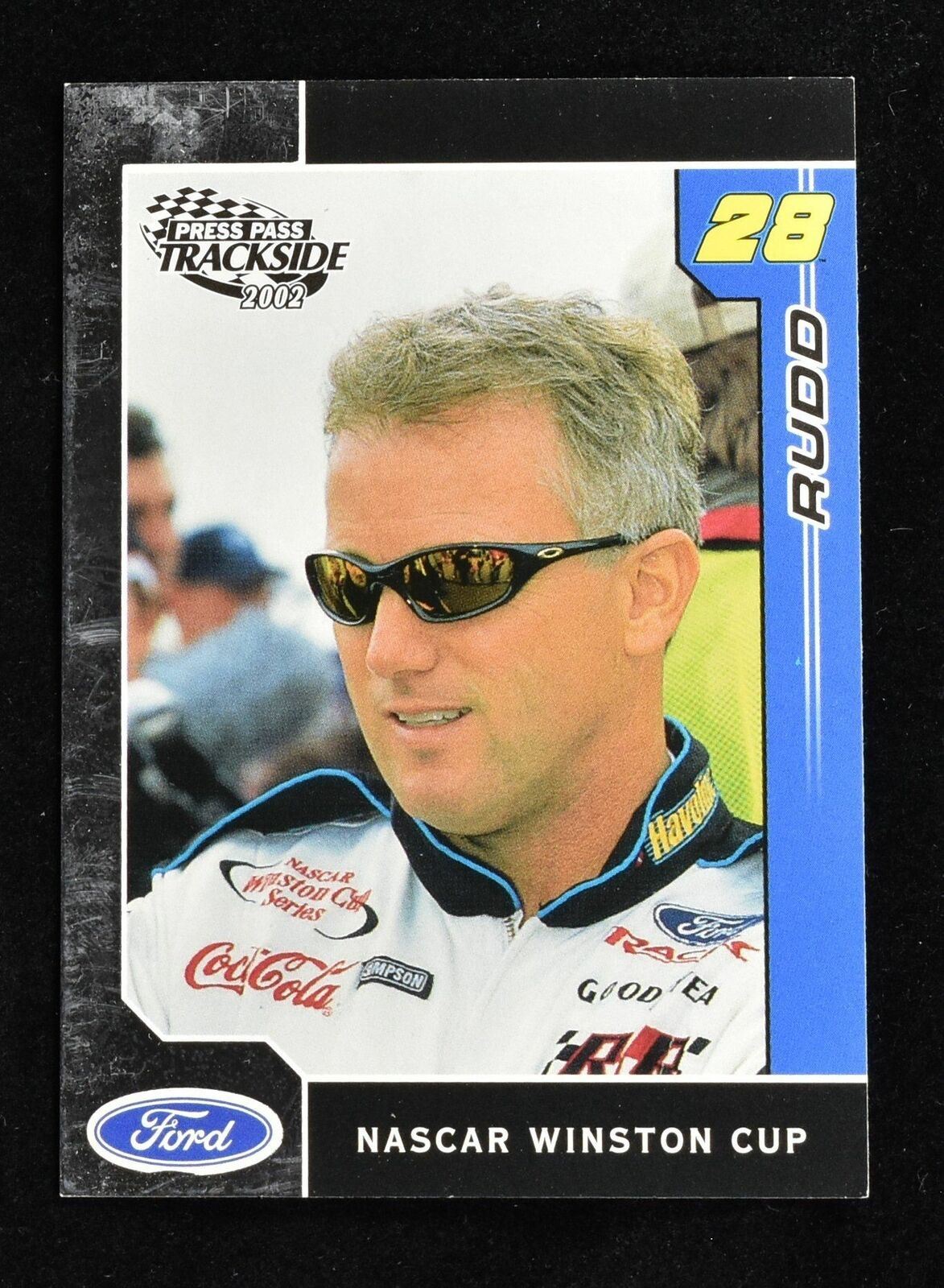 Ricky Rudd No. 25 2002 Card Nascar Card