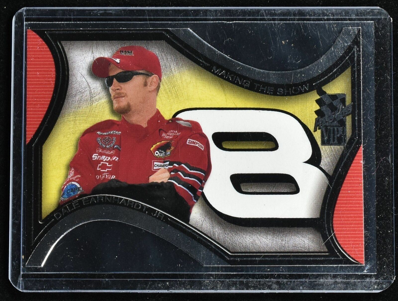 Press Pass Vip 2001 nascar Racing card MS 5/24 Dale Earnhardt JR 8