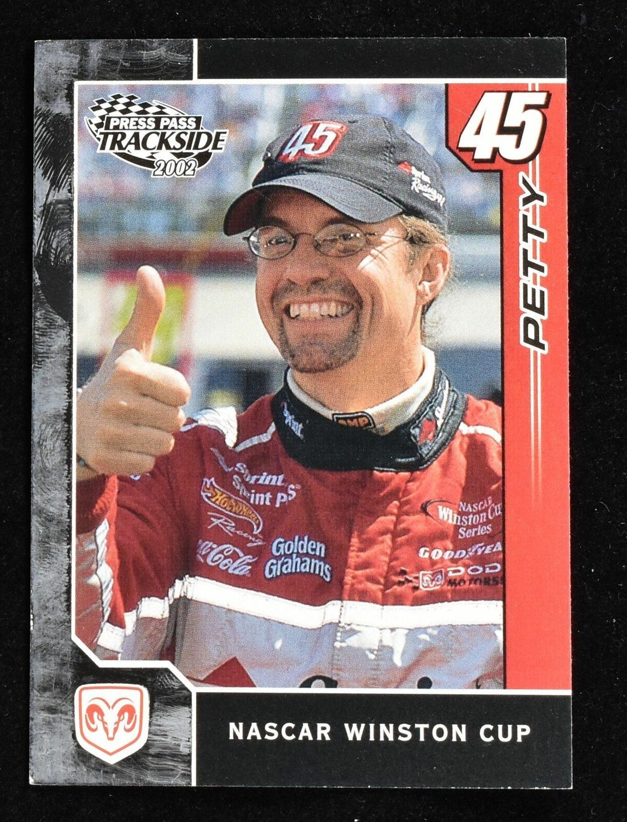 Kyle Petty No. 34 Nascar Racing Card 2002