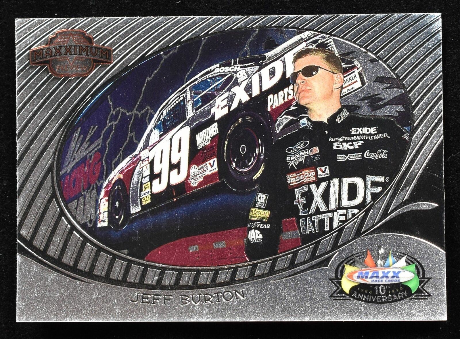 Jeff Burton Nascar Racing 1998 Maxx Upper Deck P 9