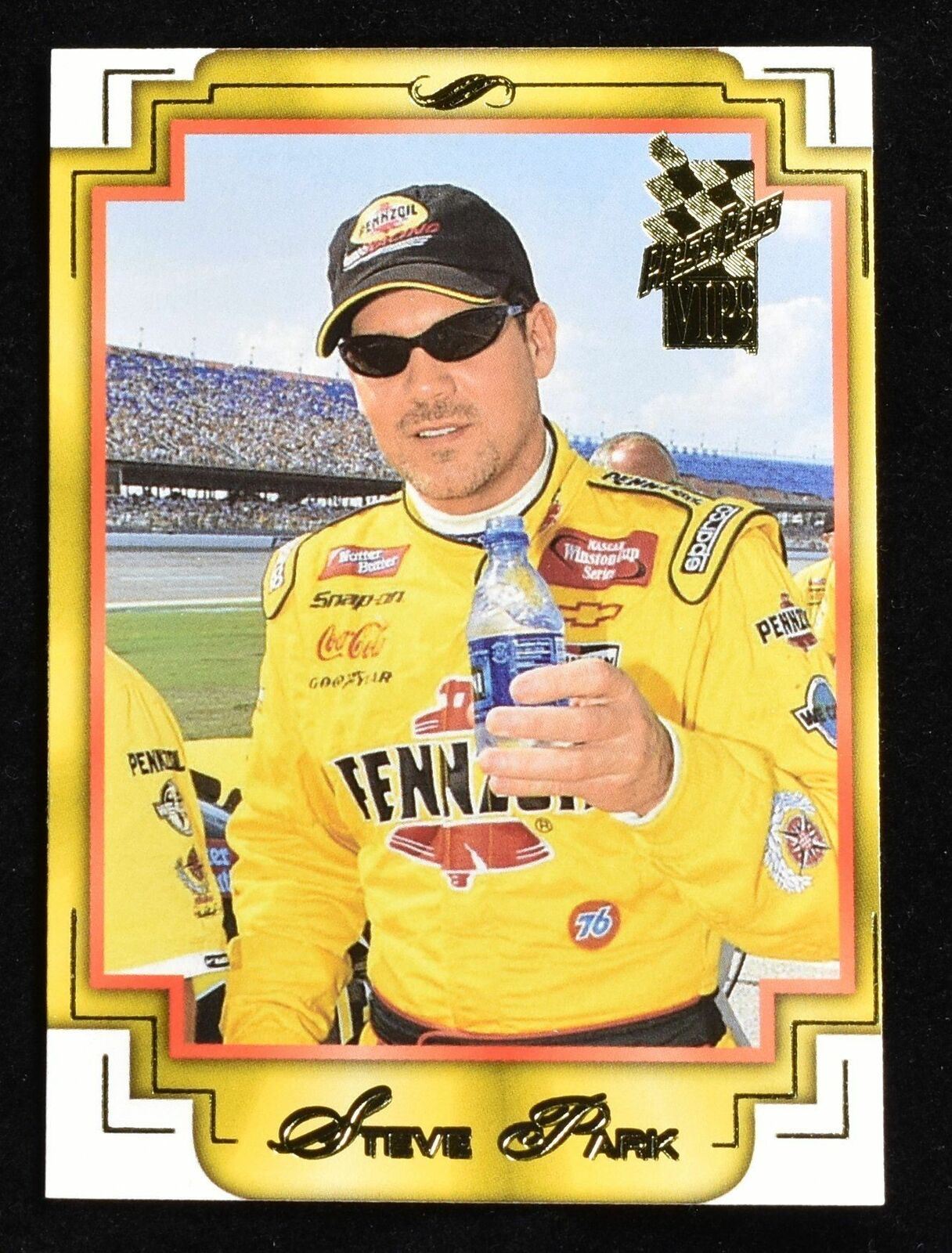 Steve Park Press Pass No. 1 2002 Nascar Racing Card