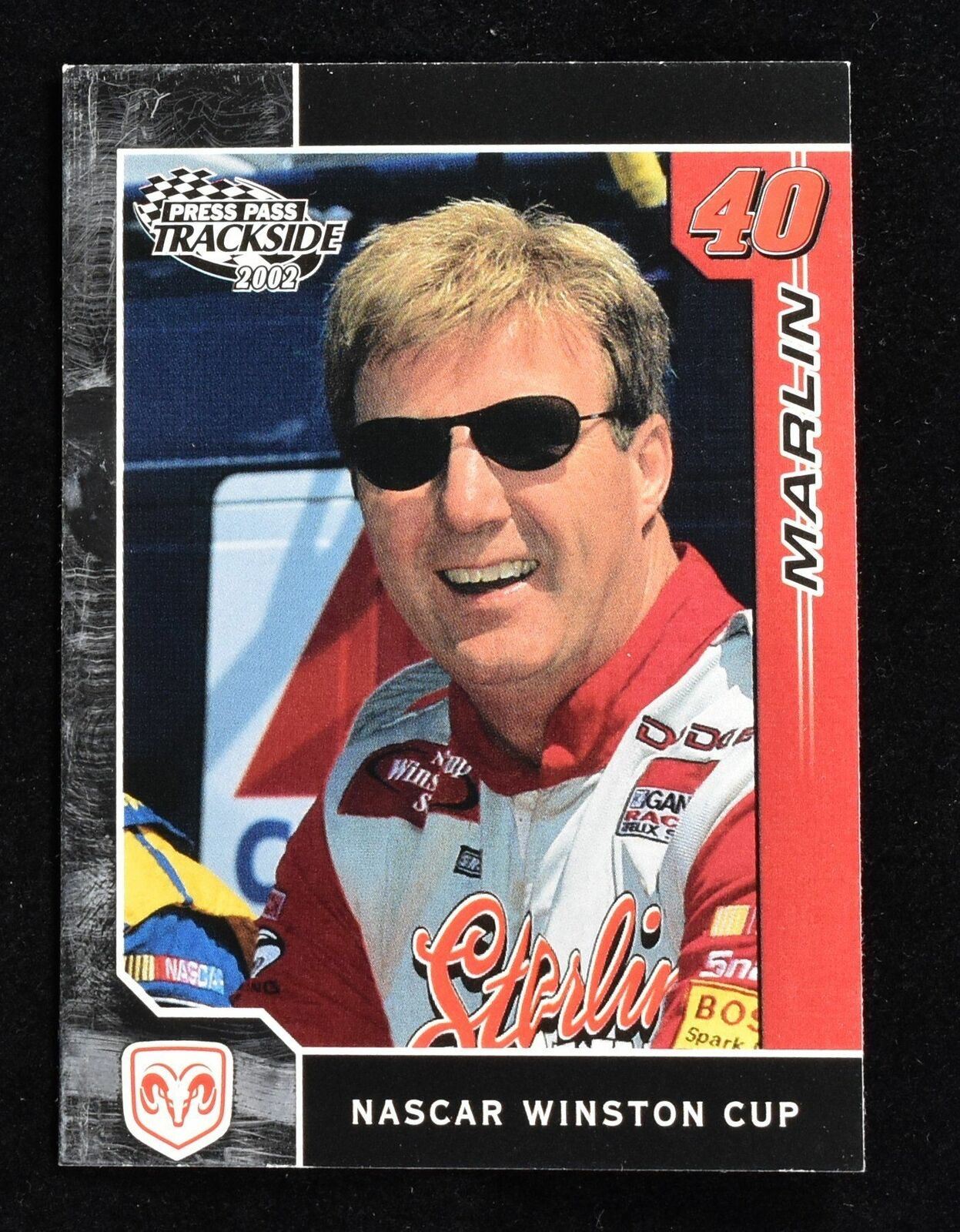 Sterling Marlin No. 32 Nascar Racing Card 2002