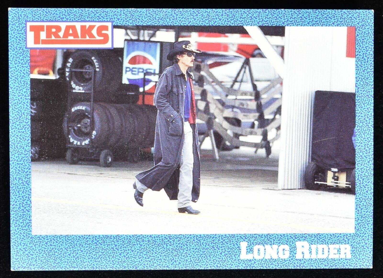 Traks Racing Cards 1991 Long Rider No. 44