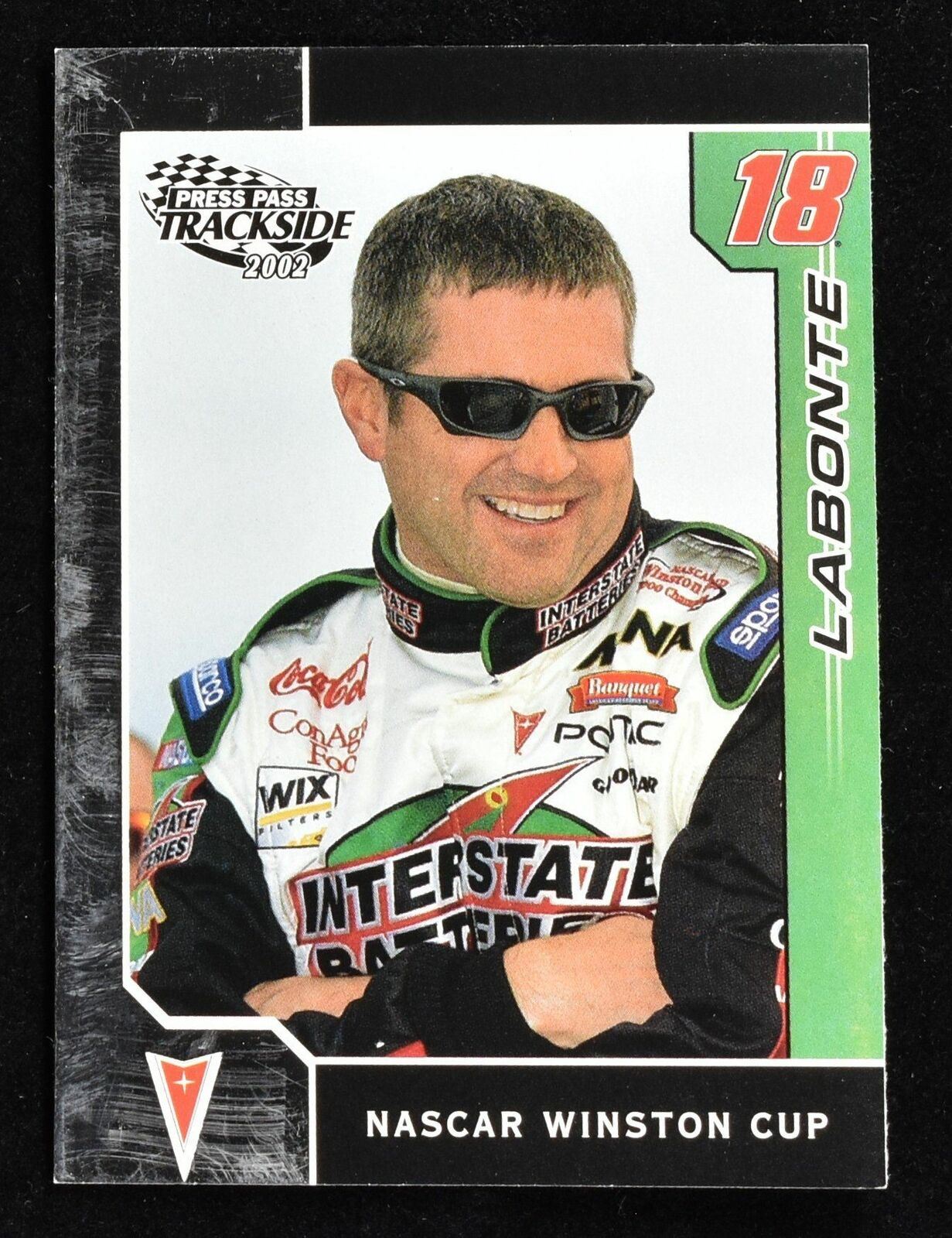 Bobby Labonte No. 13 Nascar Racing Card 2002