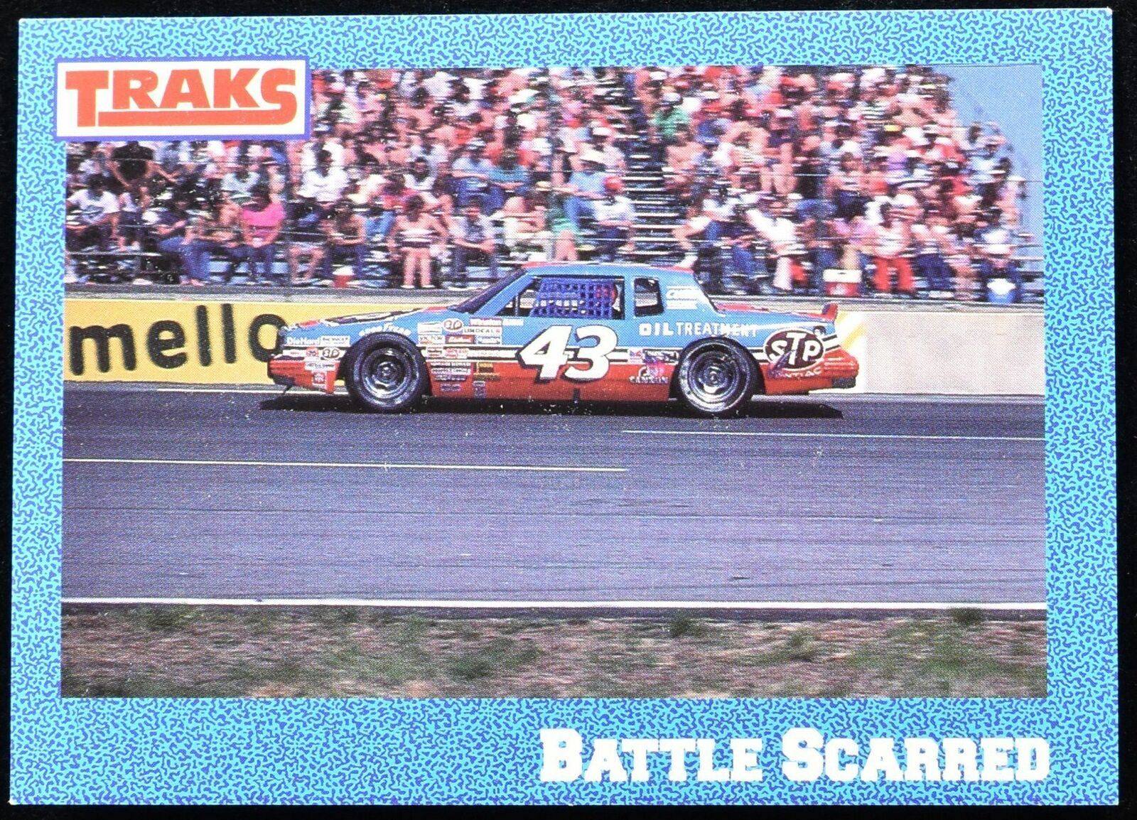 Traks Racing Cards 1991 No. 28 Battle Scarred