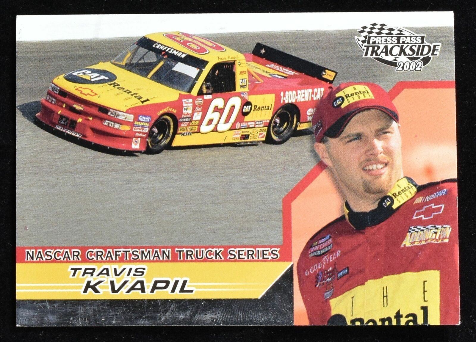 Travis K Vapil Press Pass Trackside 2002 No. 48