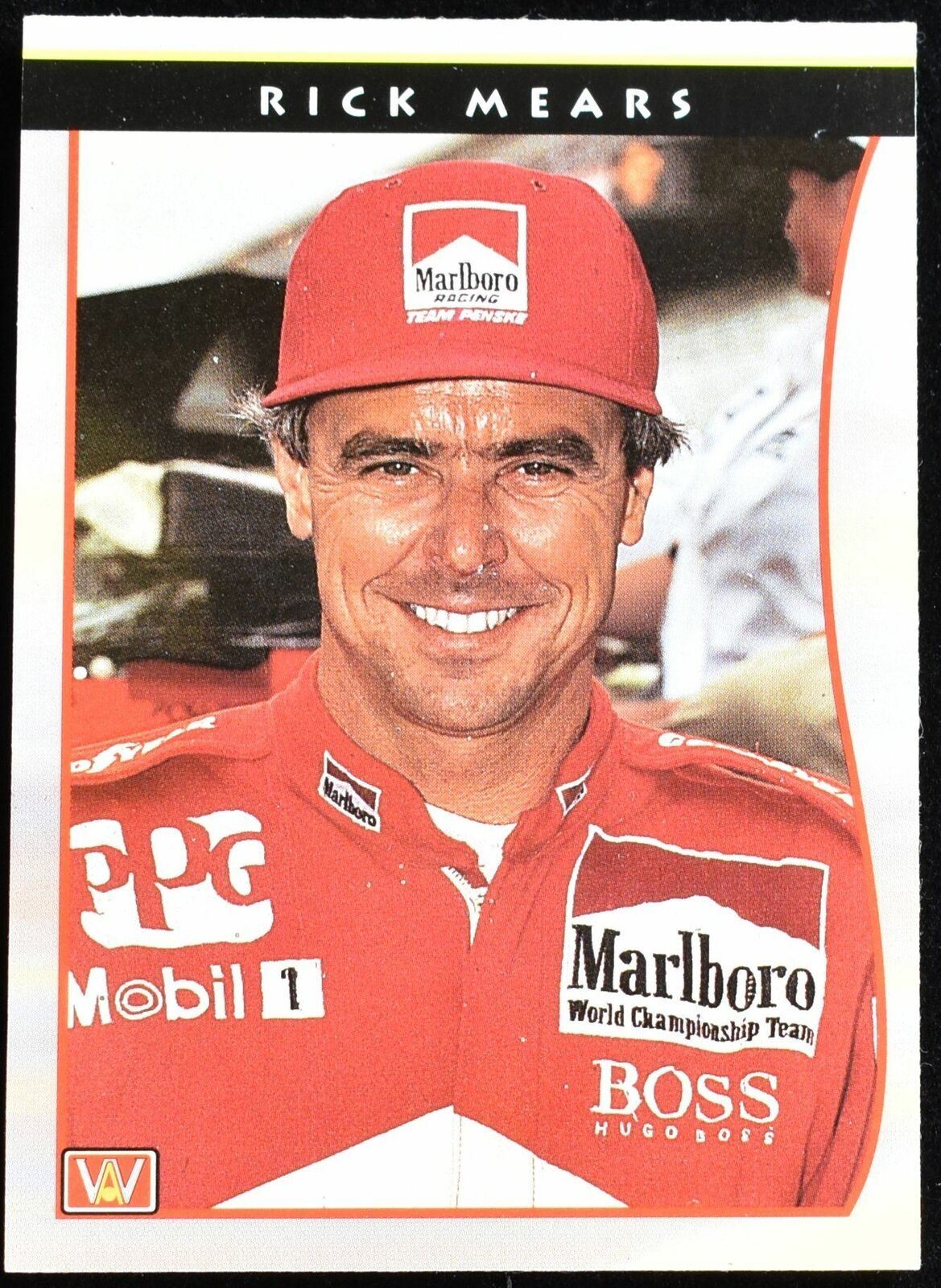 Rick Mears No. 41 1992 PPG Nascar Racing Card