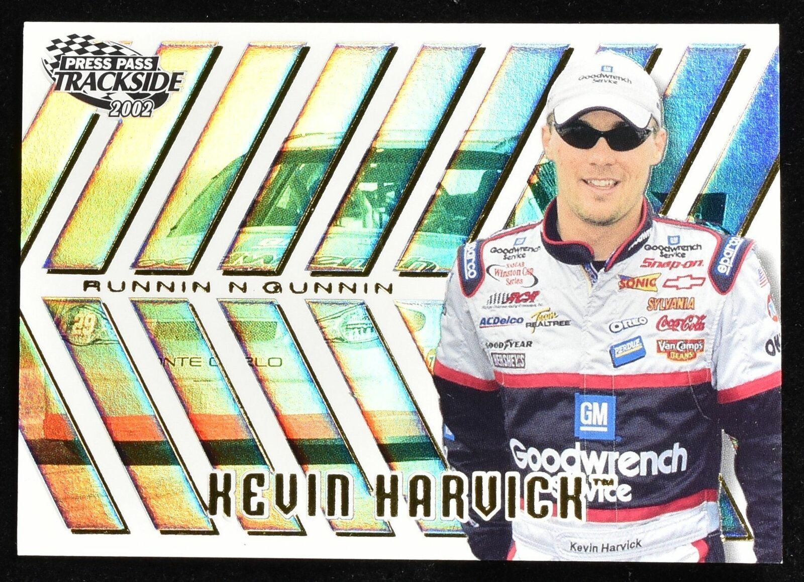 Kevin Harvick Press Pass Trackside 2002 RG 3/9