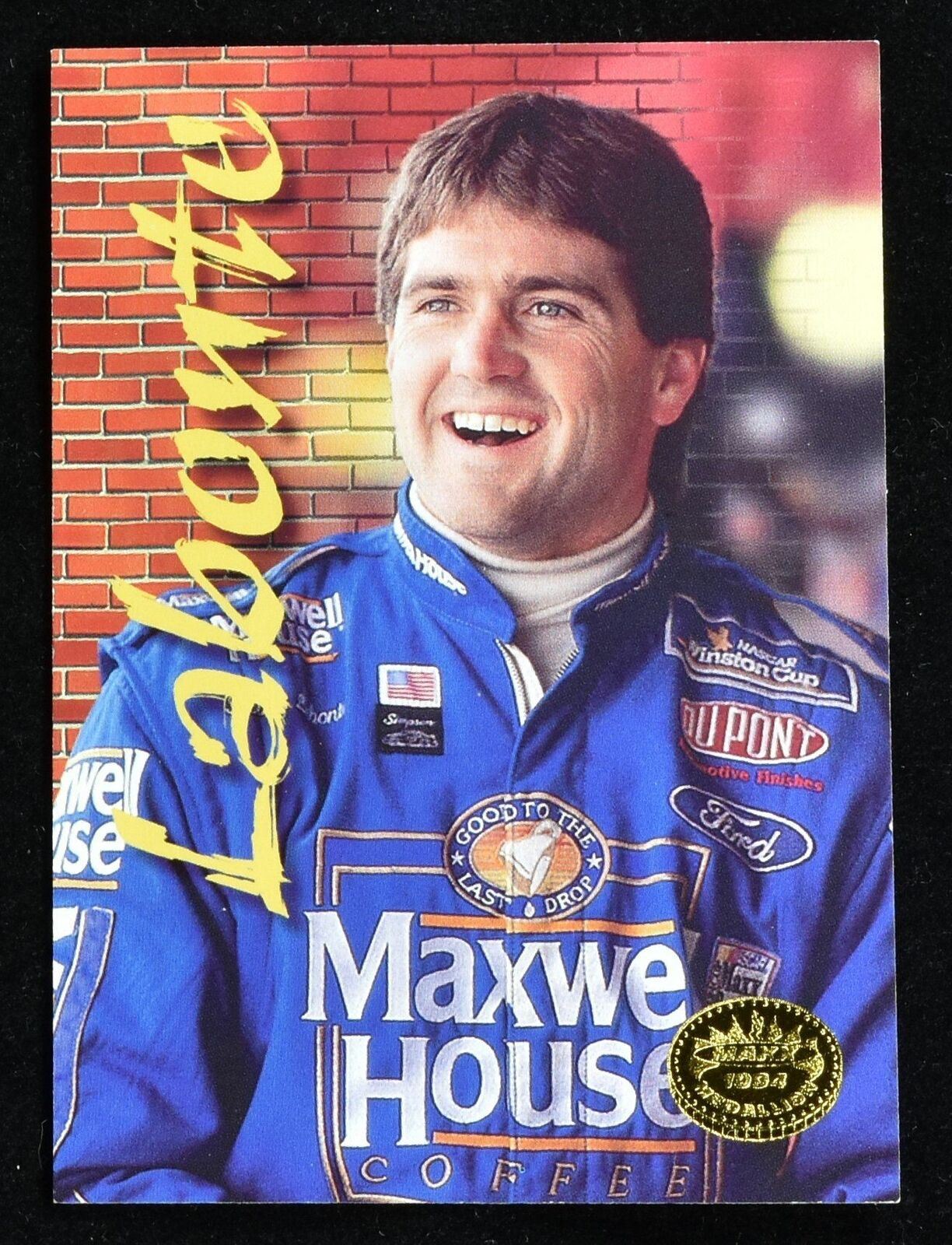 Bobby Labonte 15 Nascar 1994 Racing Card