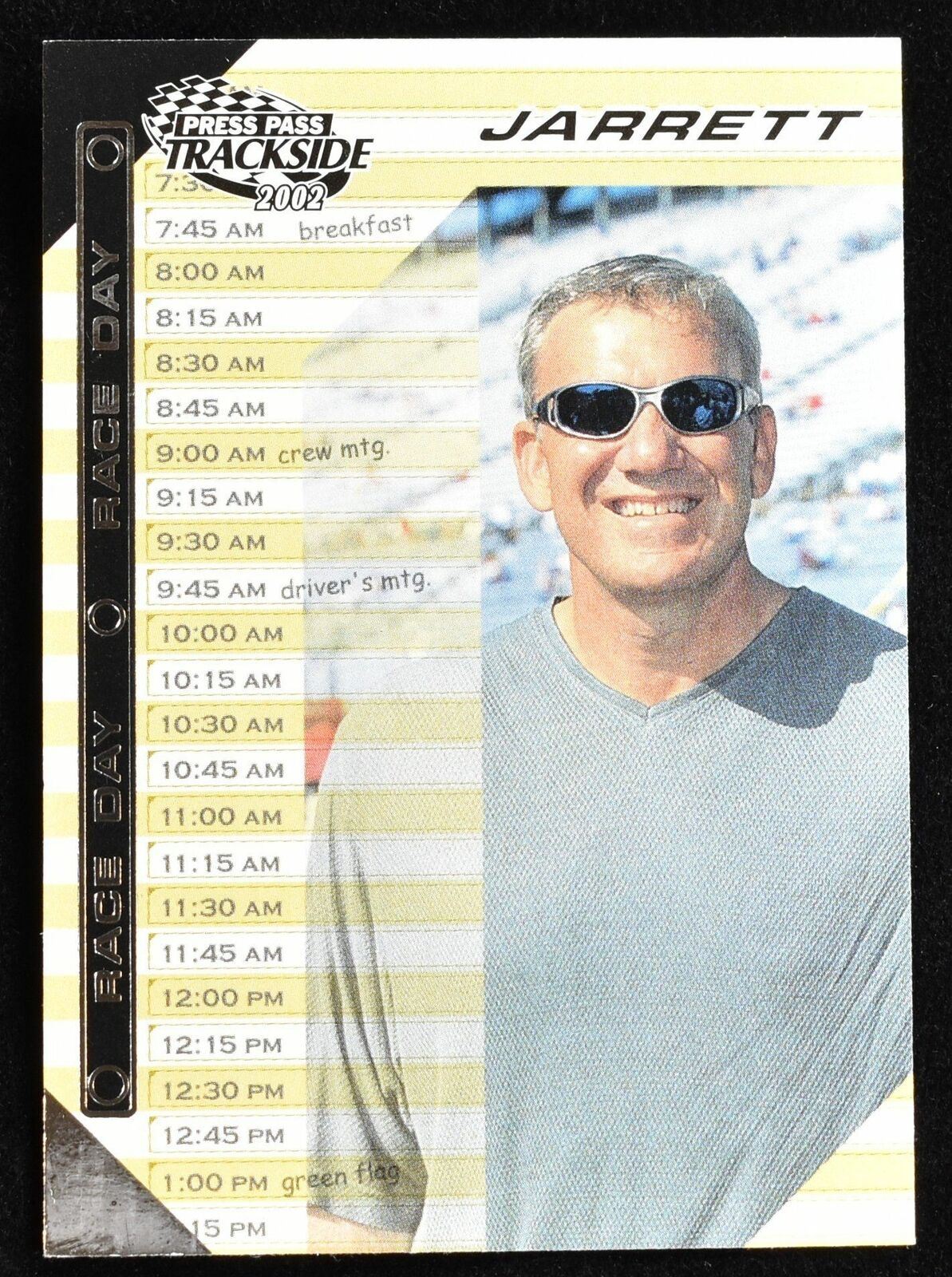 Dale Jarrett No. 55 2002 Press Pass Nascar Racing Card