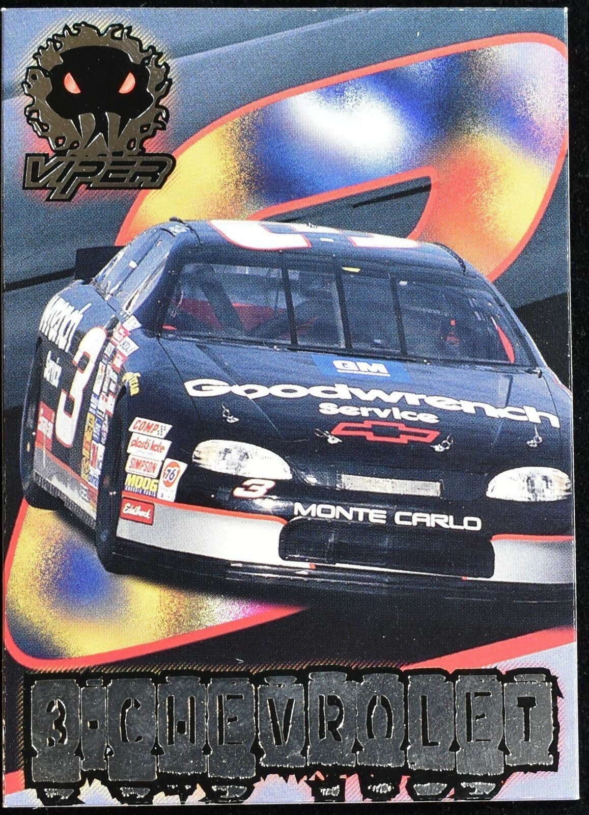 Dale Earnhardt No. 68 Nascar Racing Card Wheels 1997