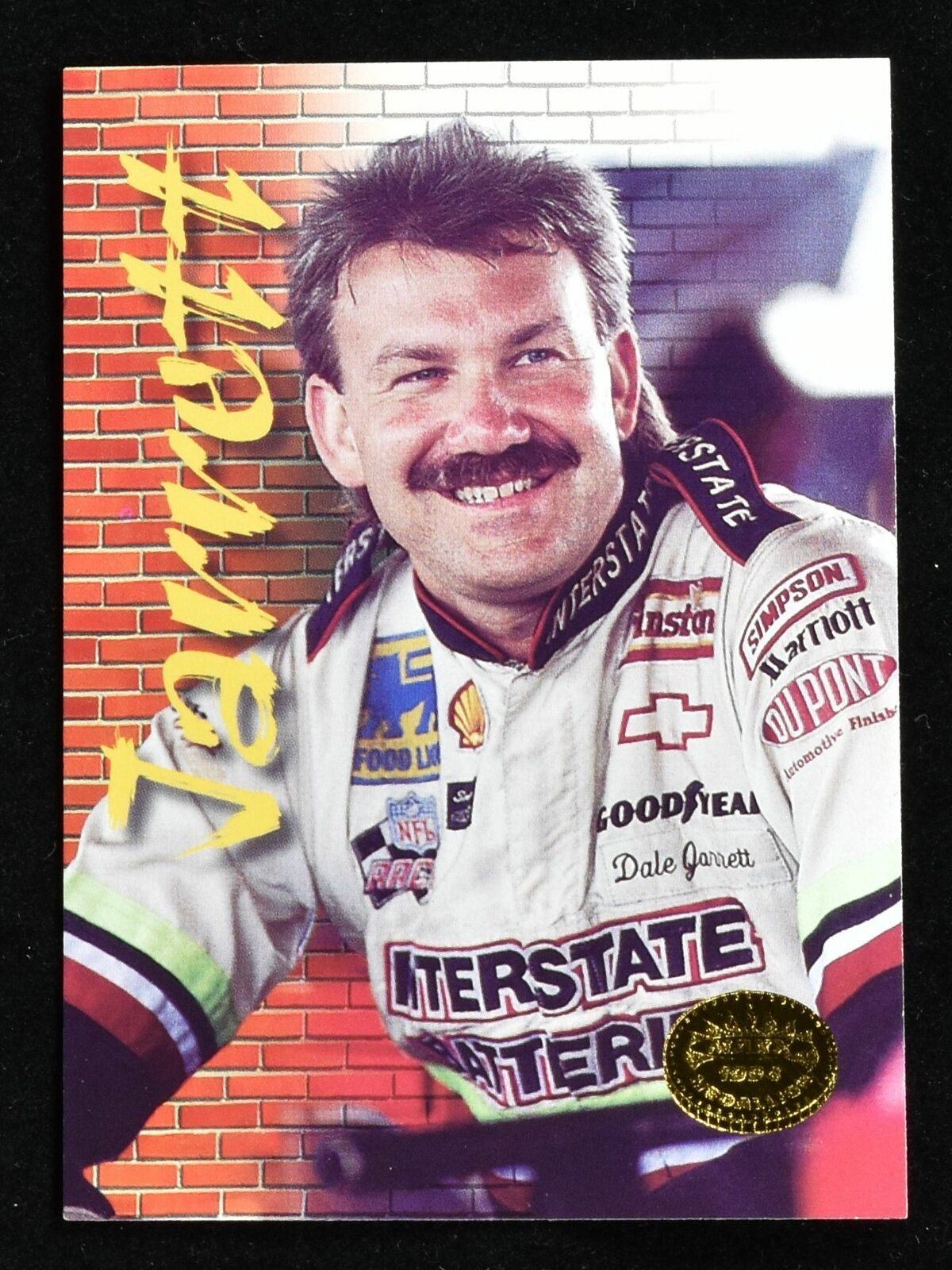 Nascar Racing Card 1994 Dale Jarrett No. 37