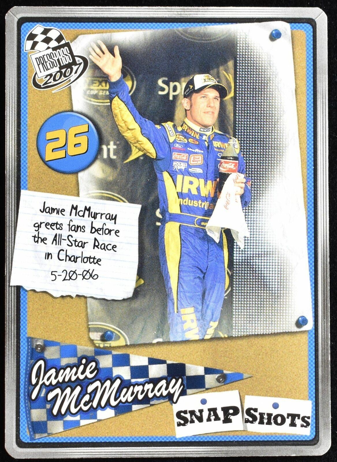 Jamie Mcmurray SS 20/36 2006 Press pass