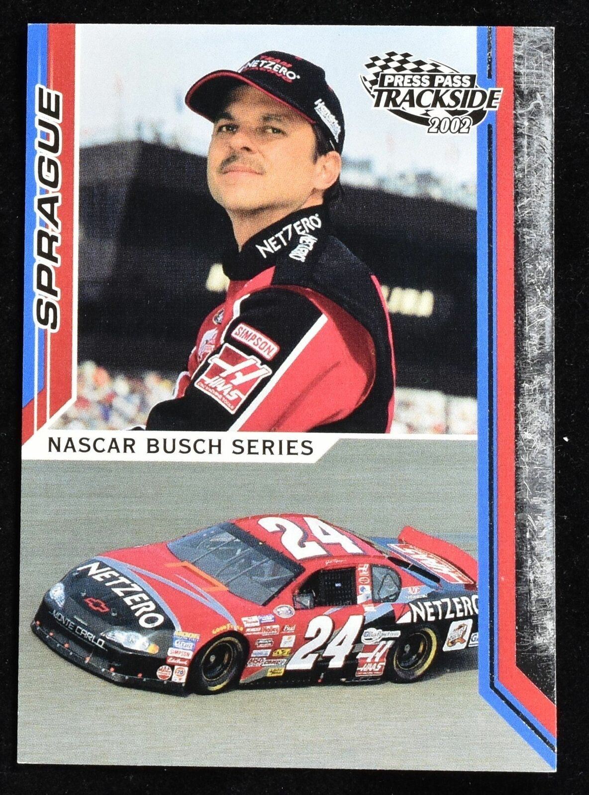 Jack Sprague 2002 No. 44 Press Pass 2002