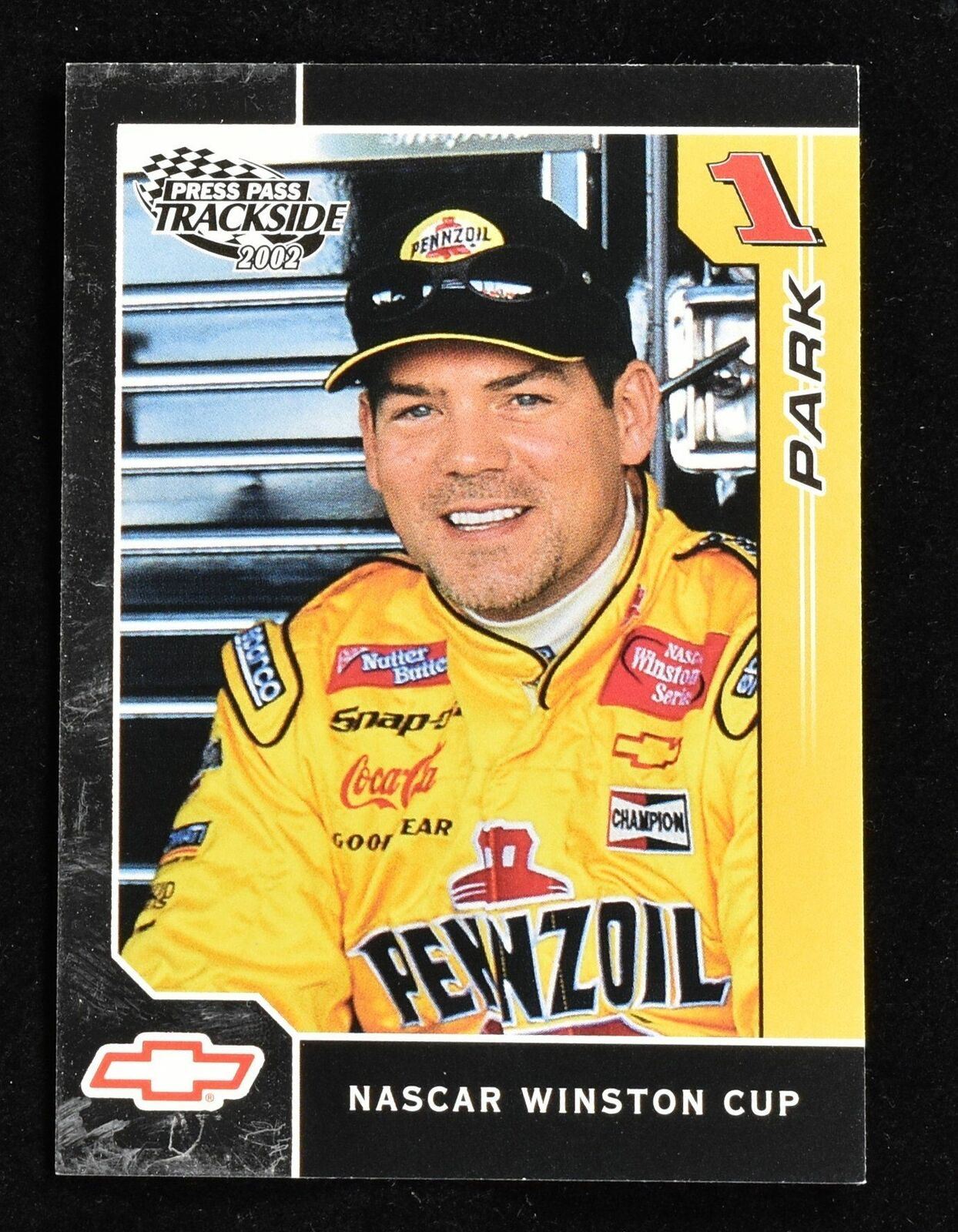 Steve Park No. 10 2002 Nascar Racing Card