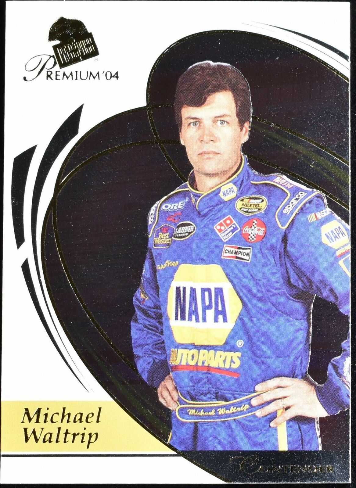 Michael Waltrip Press Pass No. 26 2004 Nascar Racing Card