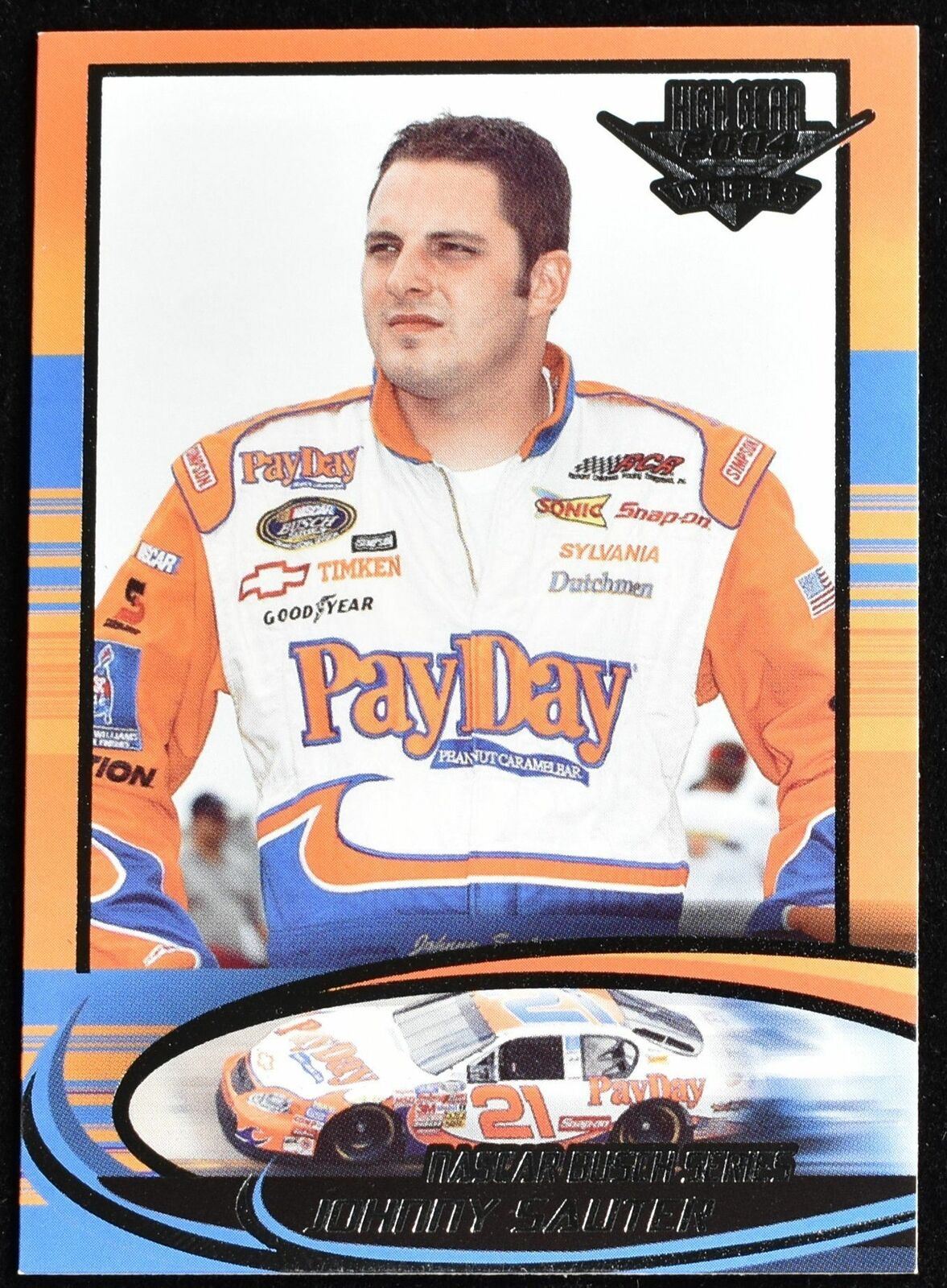 Johnny Sauter Wheels 2004 No. 44 Nascar Racing card