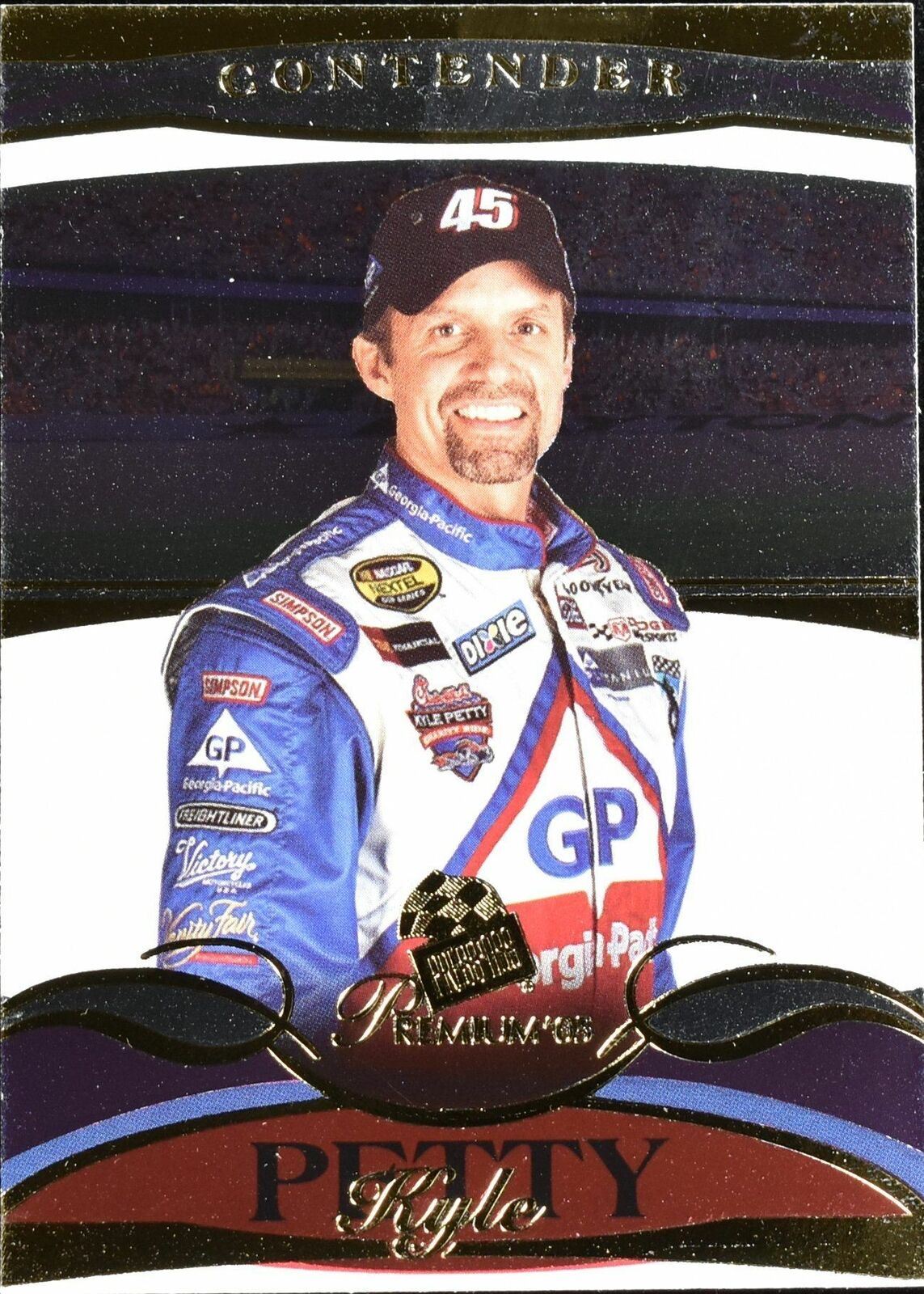 Kyle Petty Contenders Premium 2005 No. 25