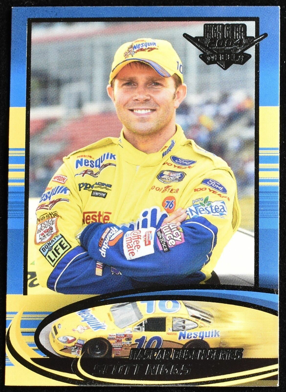 Scott Riggs High Gear 2004 Wheels No. 39 Nascar Racing card