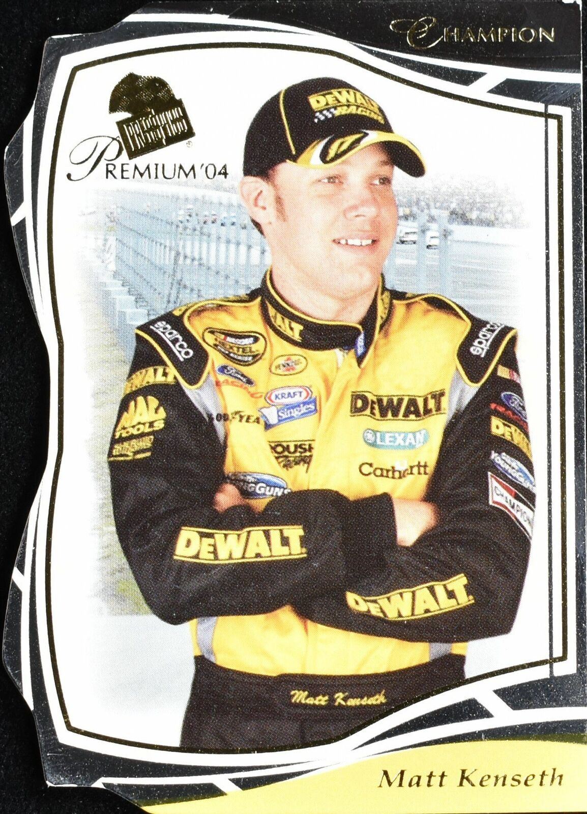 Matt Kenseth No. 57 Champion 2004 Press Pass nascar Card