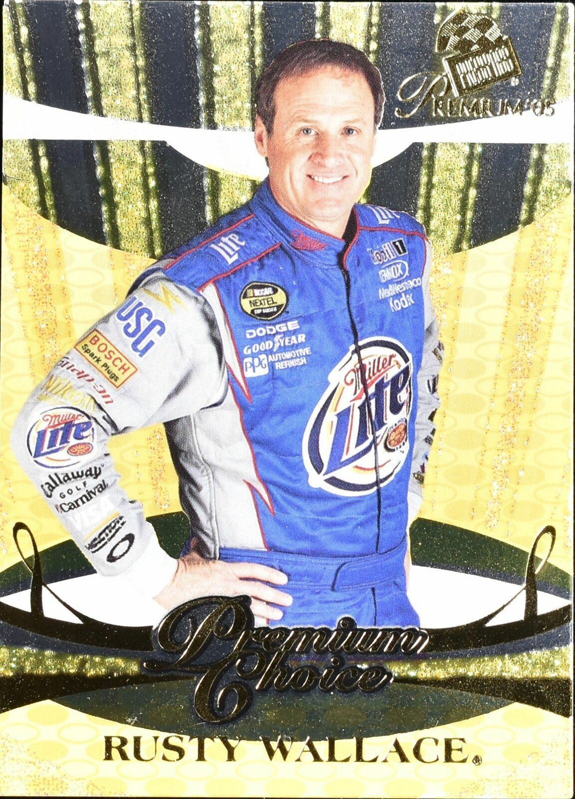 Rusty Wallace License To Drive Press Pass Track Side 2002 LD 34/36