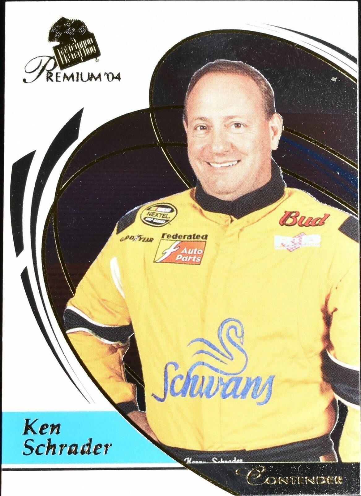 Ken Schrader Premium 2004 Nascar Racing Card No. 27