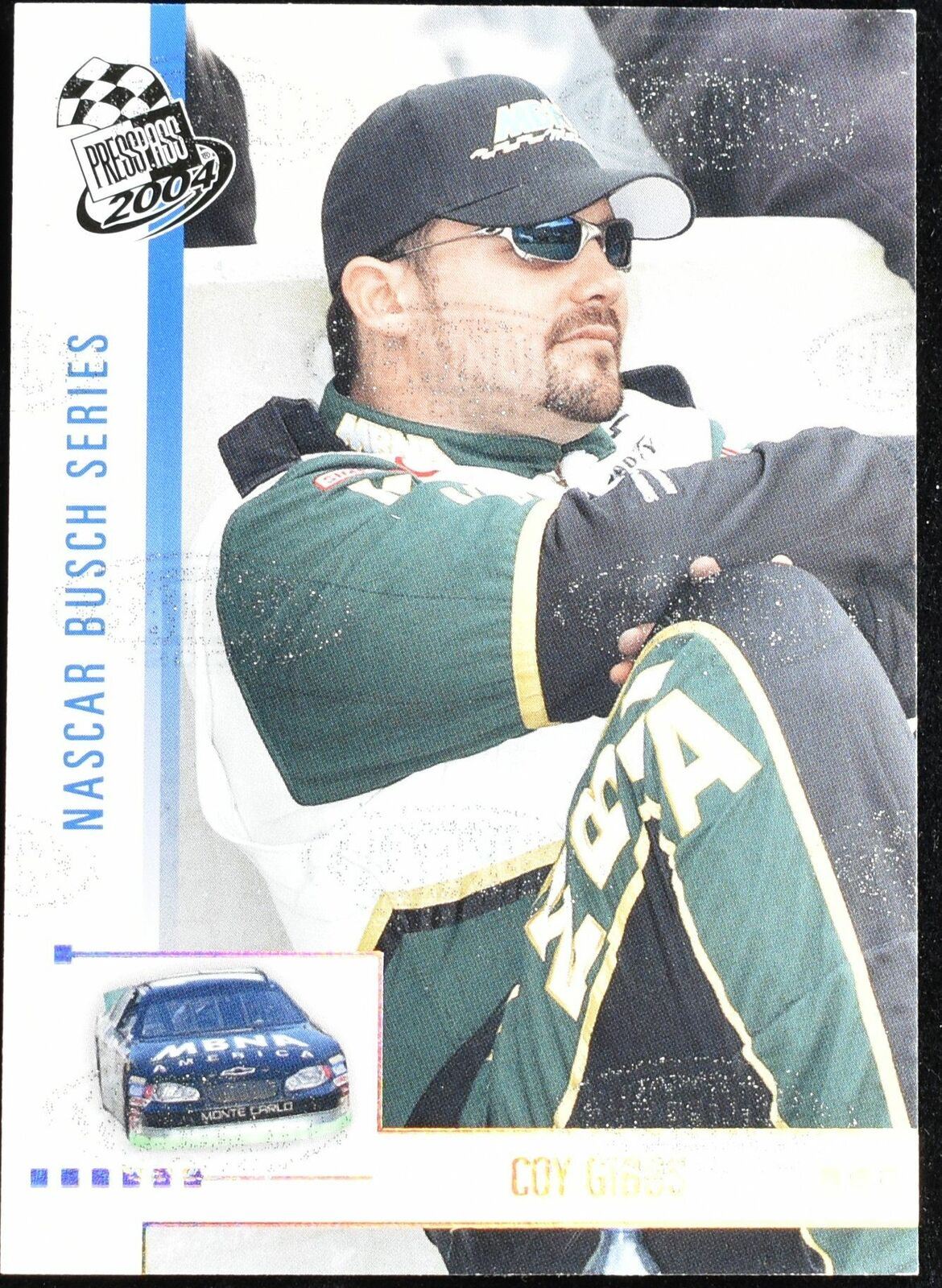 Coy Gibbs Nascar Busch Series 2004 Press Pass P39