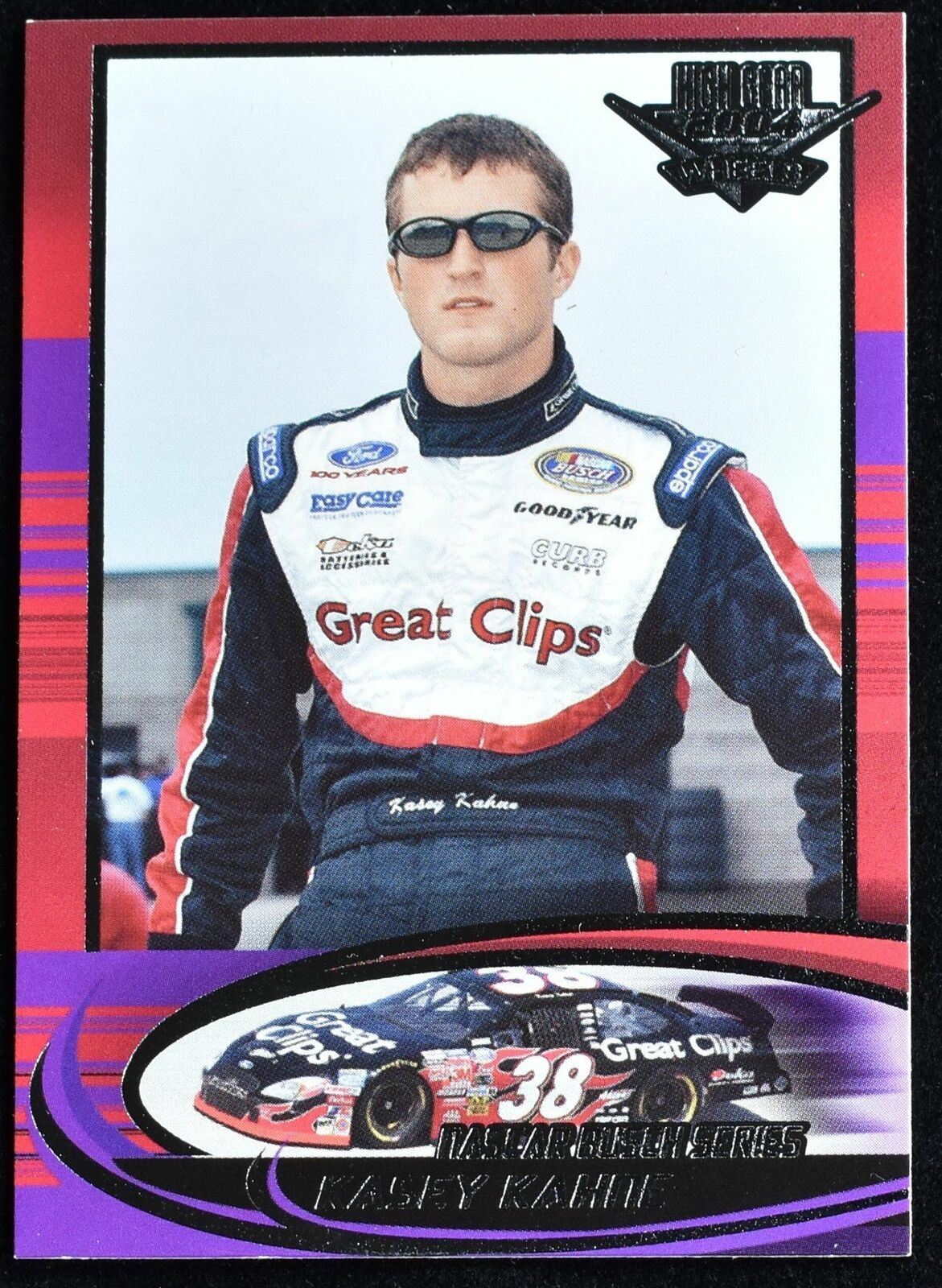 Kasey Kahne 2004 Wheels no. 40 Nascar Racing card