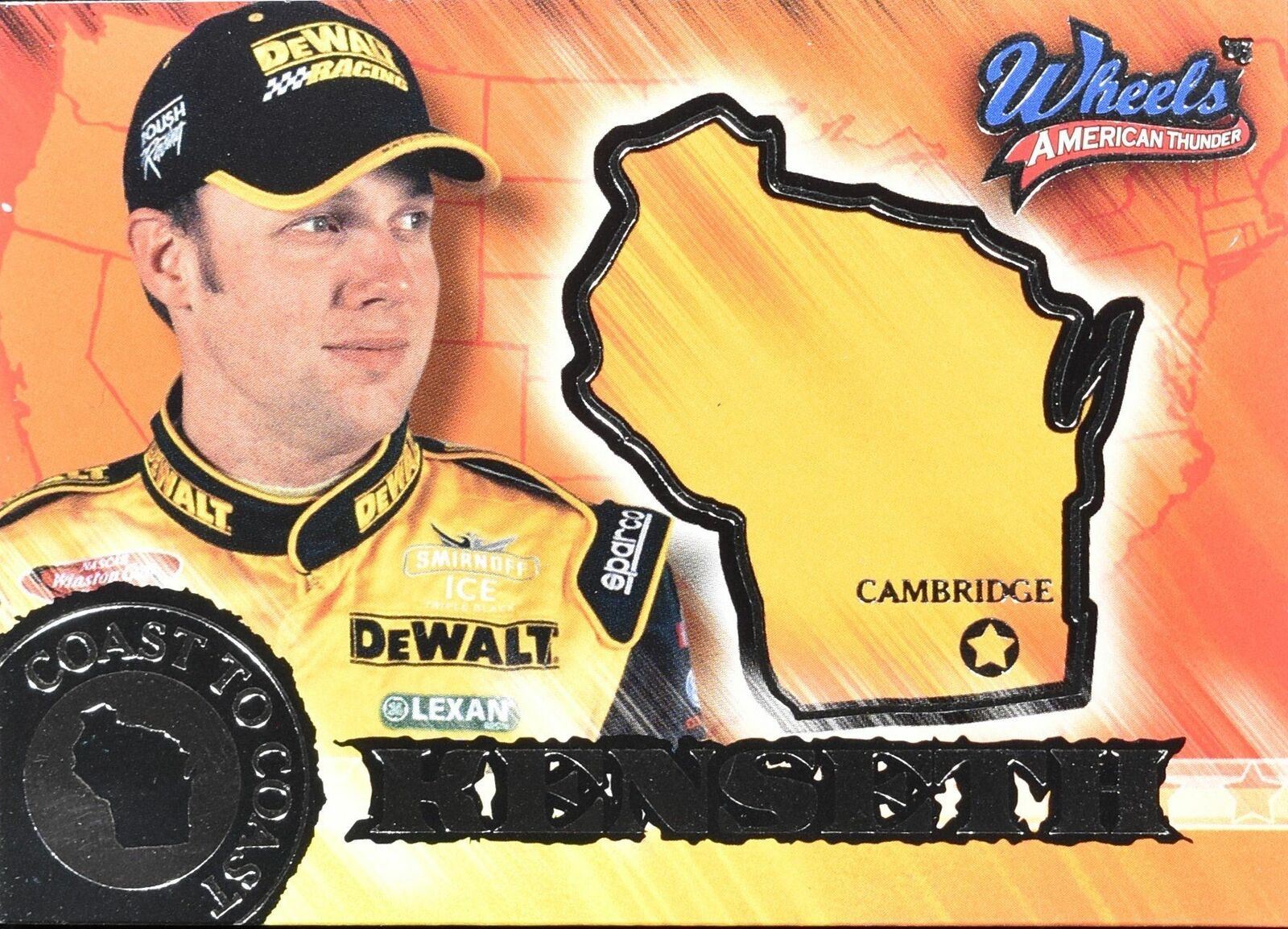 Matt Kenseth Wheels American Thunder Nascar Racing Card No. 40