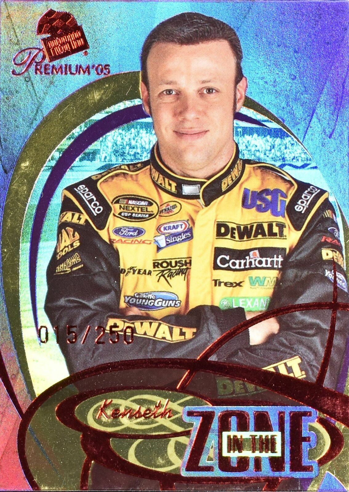 Matt Kenseth 015/250 Premium 2005 Nascar Racing Card IZ 11/12