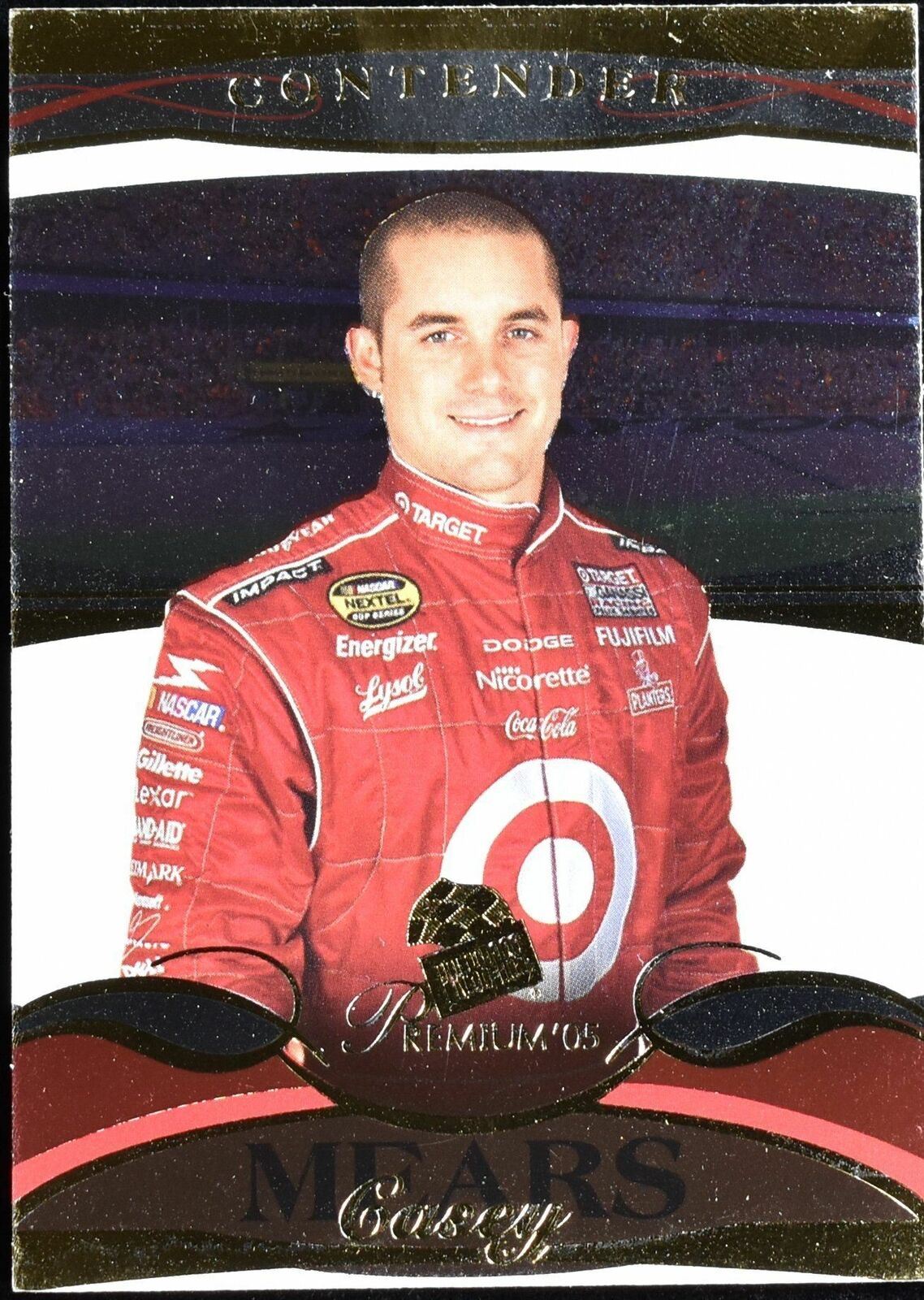 Mears Casey Premium 05 Nascar Racing Card No. 22