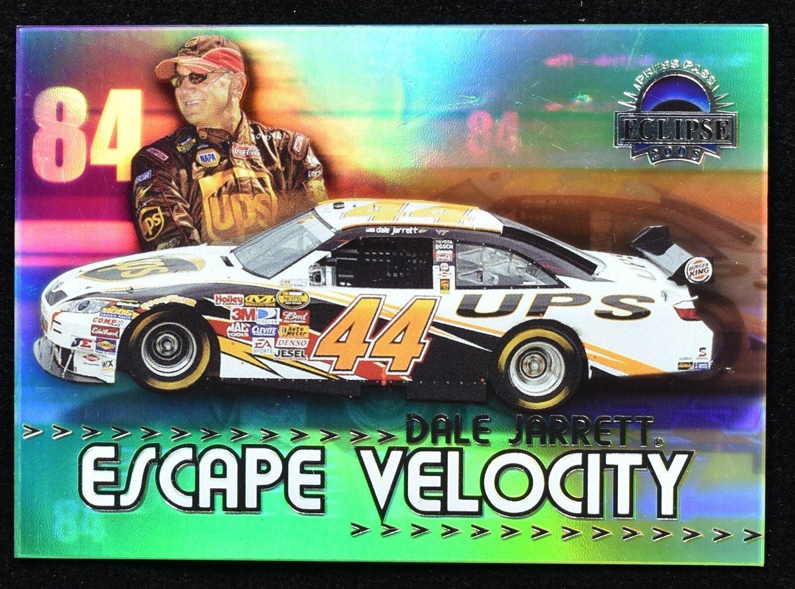 Dale Jarrett EV 12 /12 Escape Velocity Nascar Racing Card 84