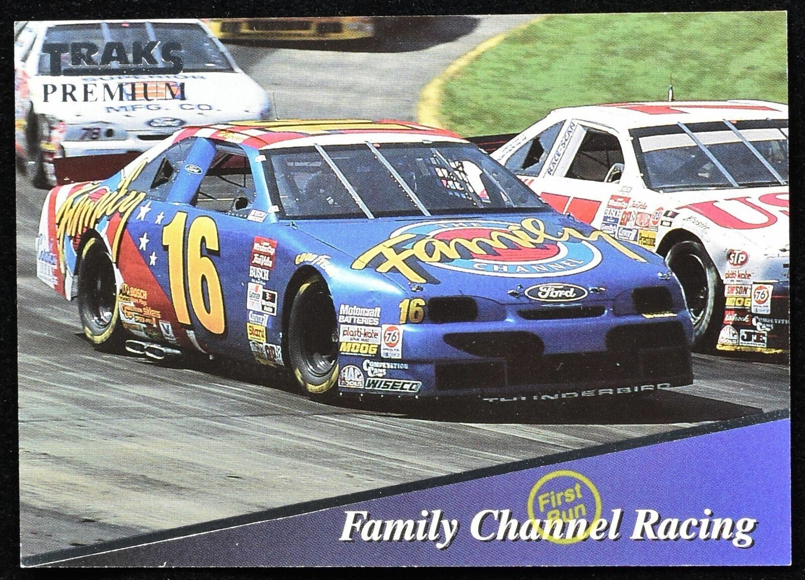 Traks Nascar Racing cards Family Channel Racing No. 197