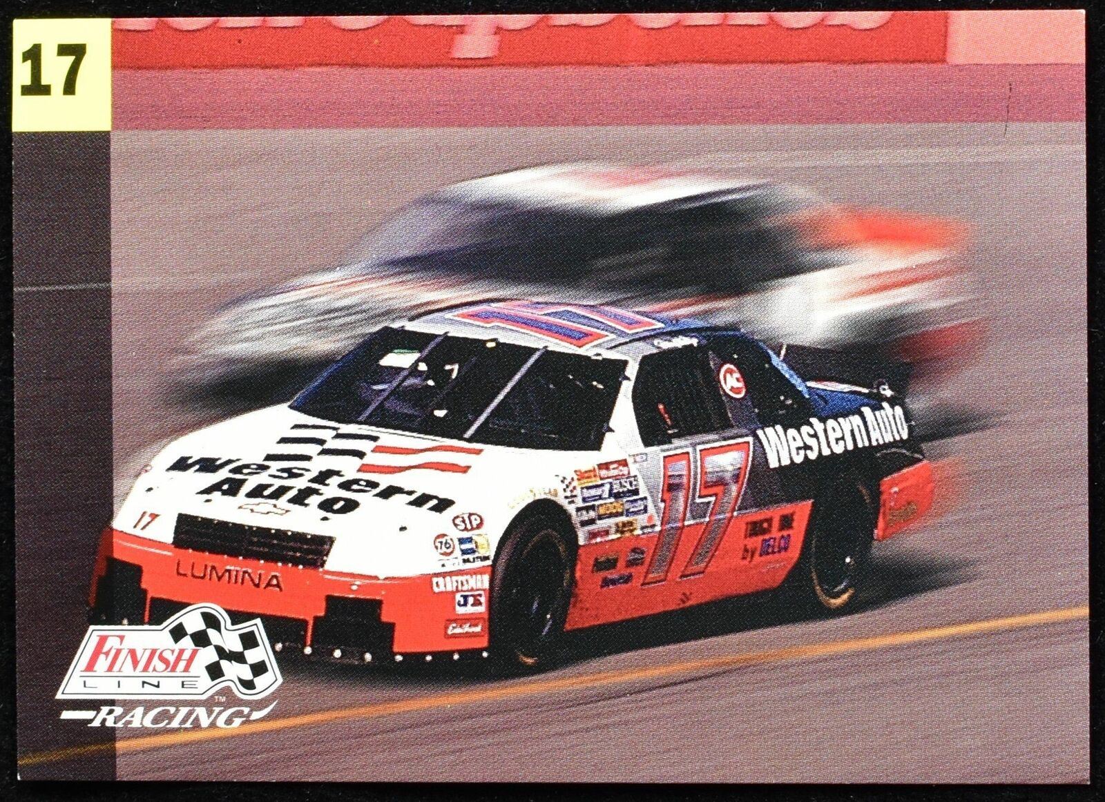 Western auto Car 17 1993 Pro Set Finish Line No.95