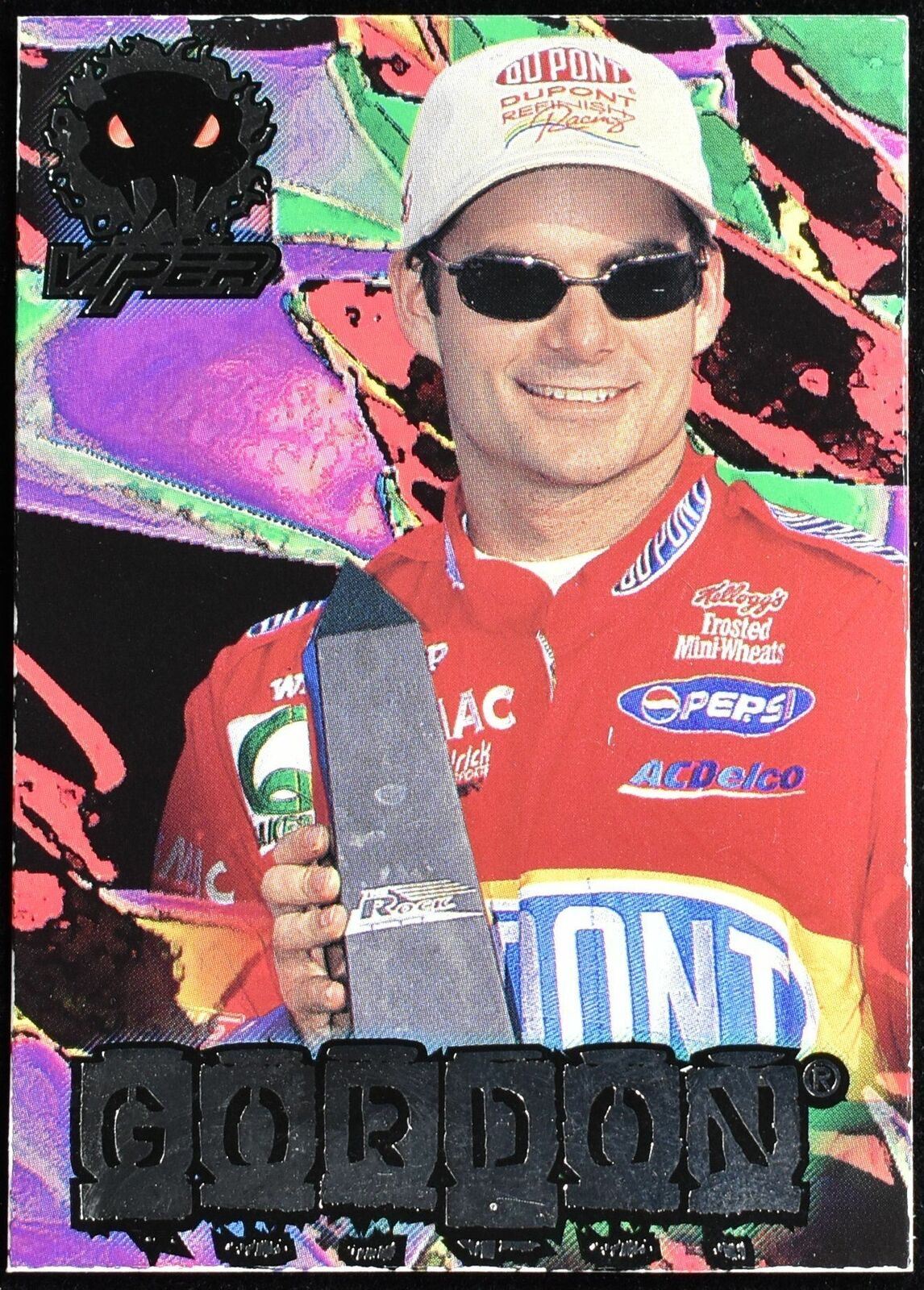 Jeff Gordon Viper 24 Nascar Racing Card No. 51 Wheels 1997