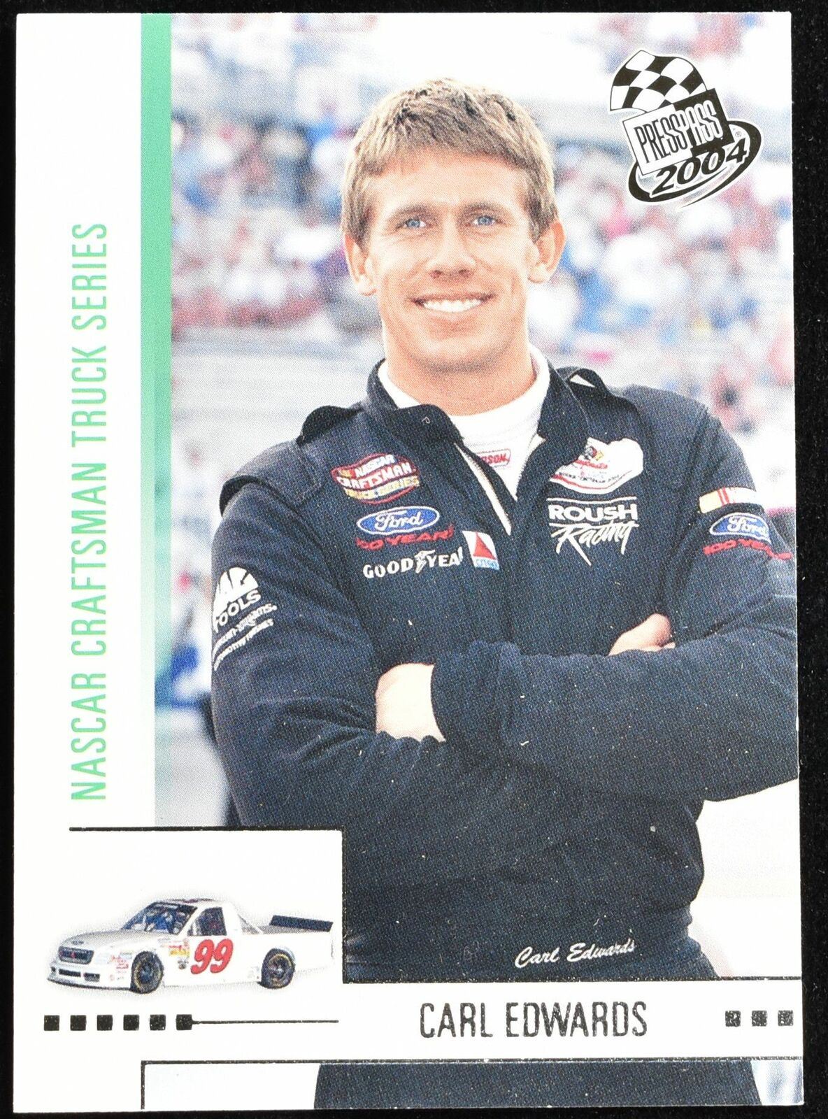 Carl Edwards Press Pass 2004 No. 51