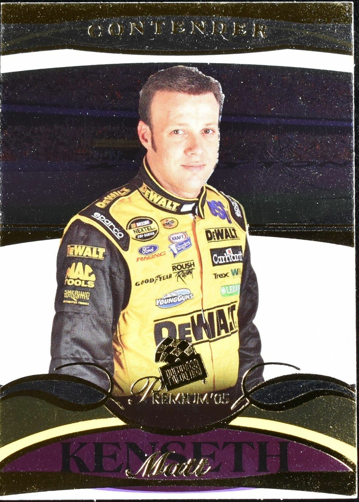 Matt Kenseth Contender No. 13 Nascar Card