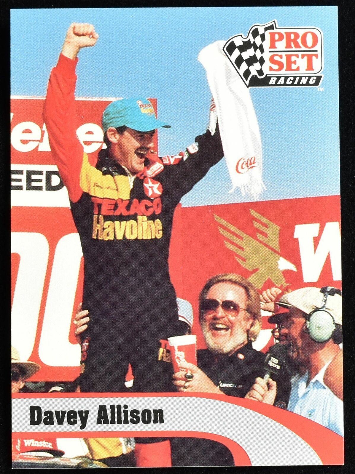 Devey Allison Pro Set Racing No.211 1992