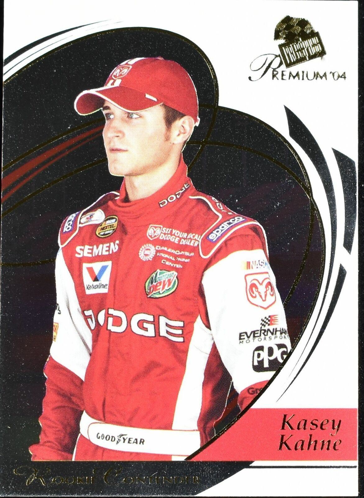 Kasey Kahne Dodge No.32 Press Pass Nascar Racing Card