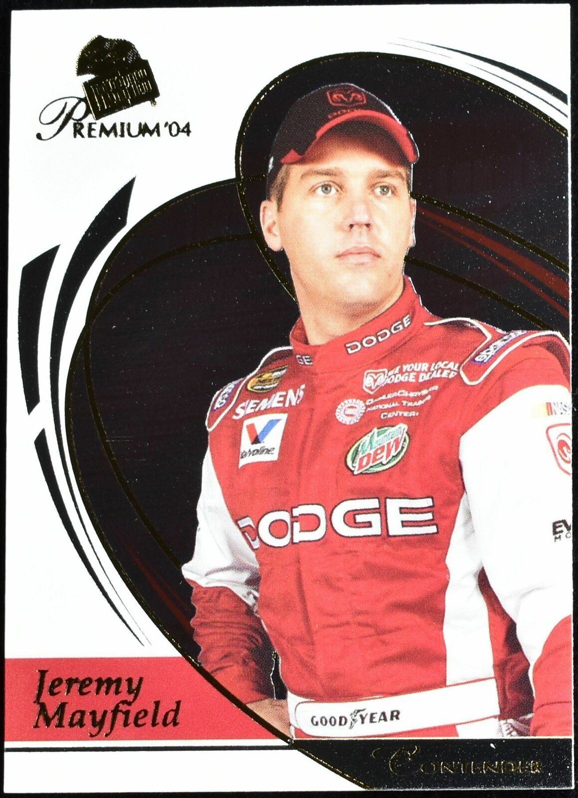 Jeremy Mayfield No. 19 2004 Press Pass Nascar Racing Card