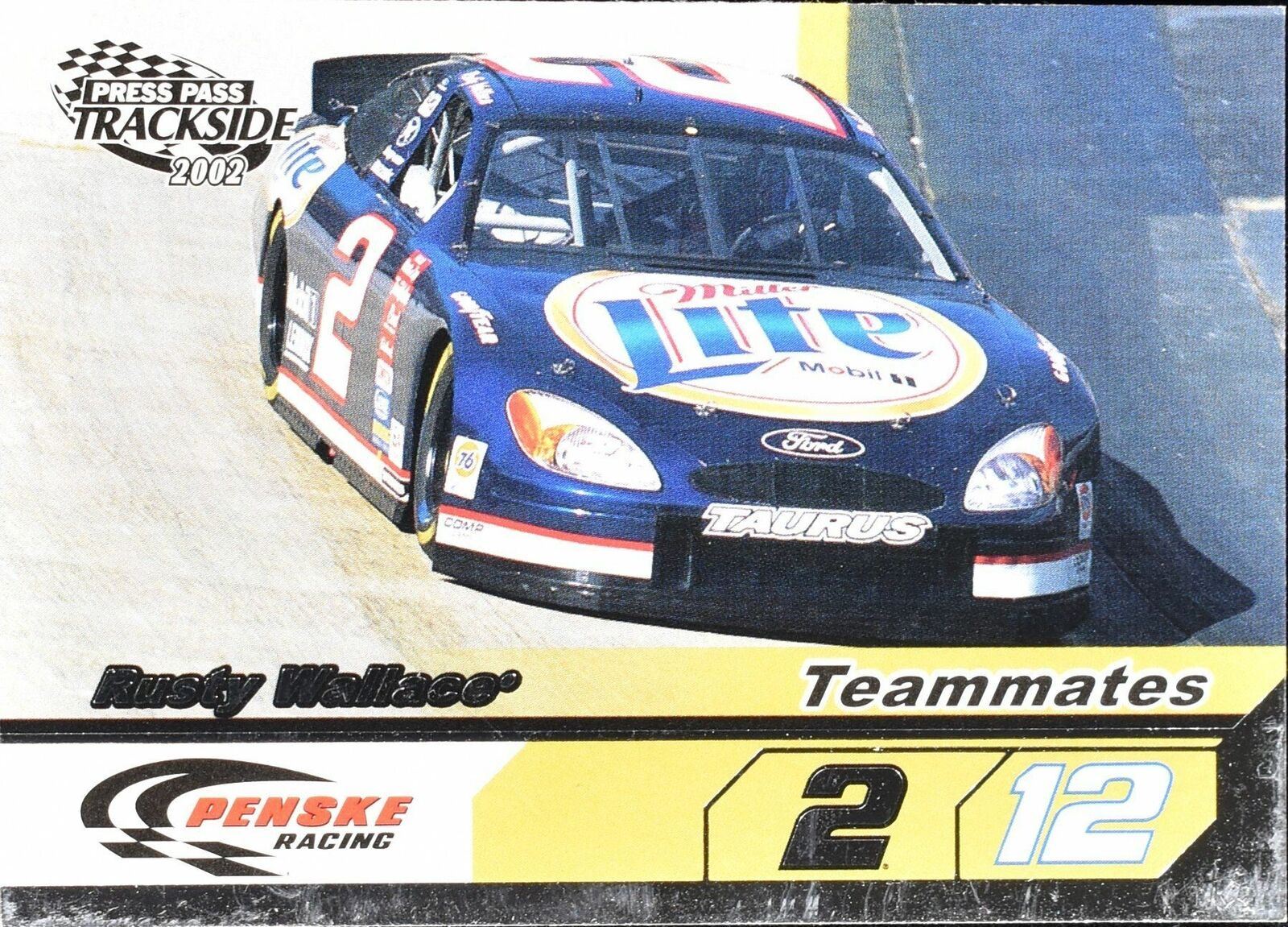 Rusty wallace Miller Lite High Gear Wheels 2004 No. 55