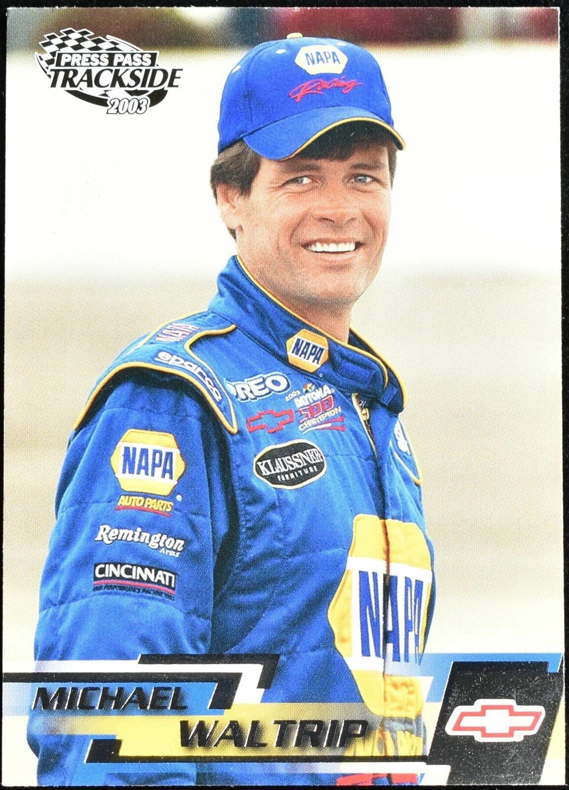 Michael Waltrip Press Pass Trackside 2003 No.30